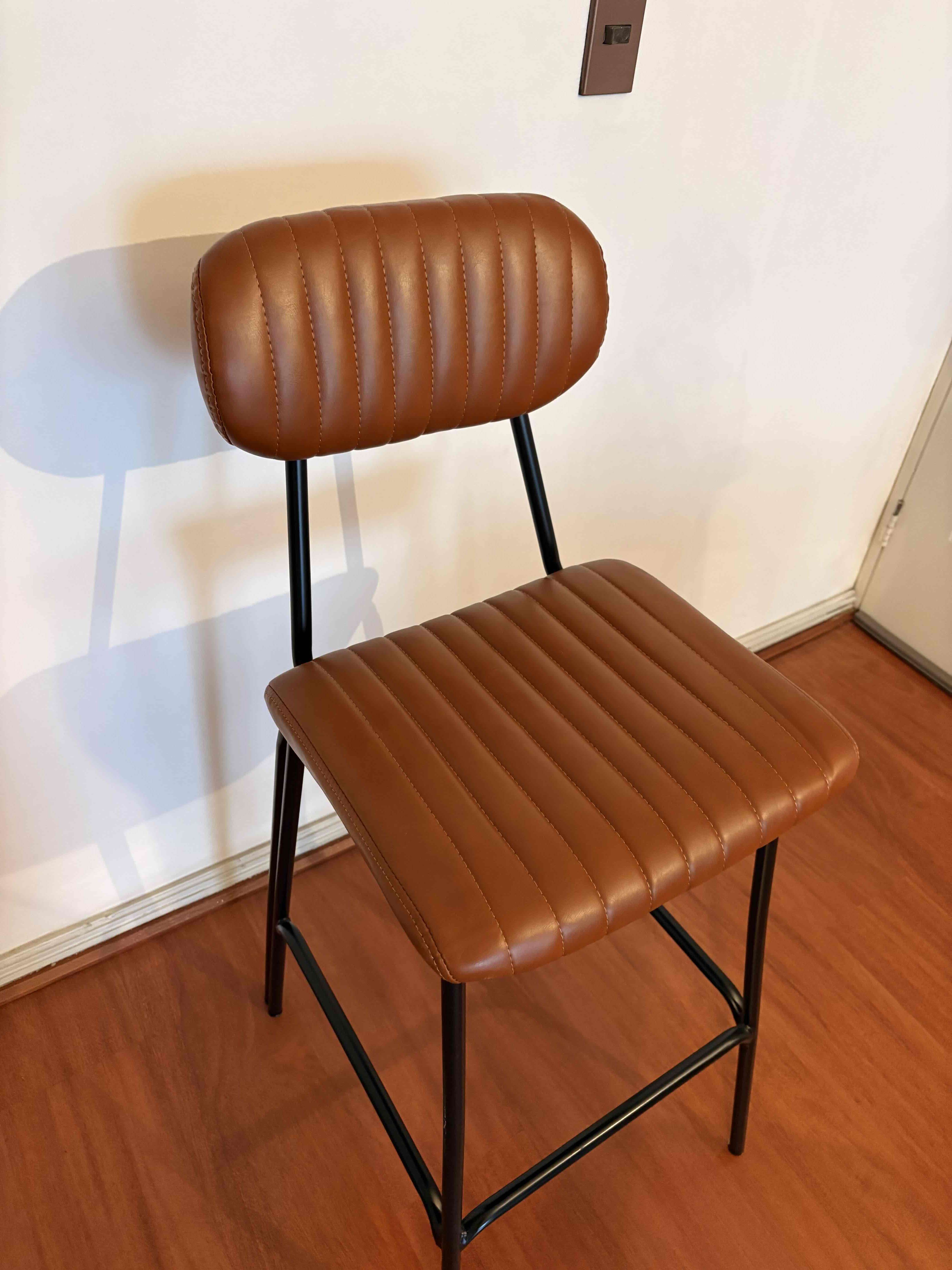 Juego de 6 taburetes tapizados - miniatura 2