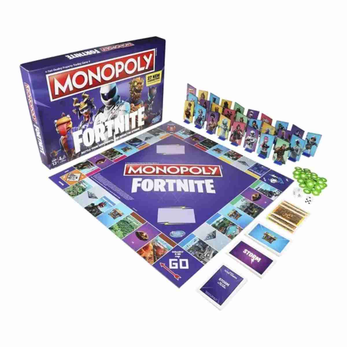 Juego de mesa Monopoly Fortnite