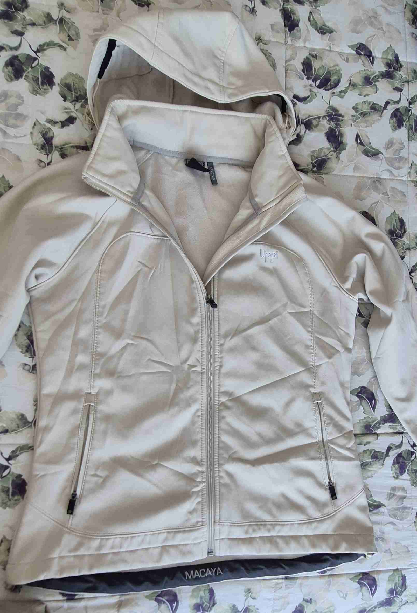 Chaqueta beige Lippi con capucha - miniatura 5