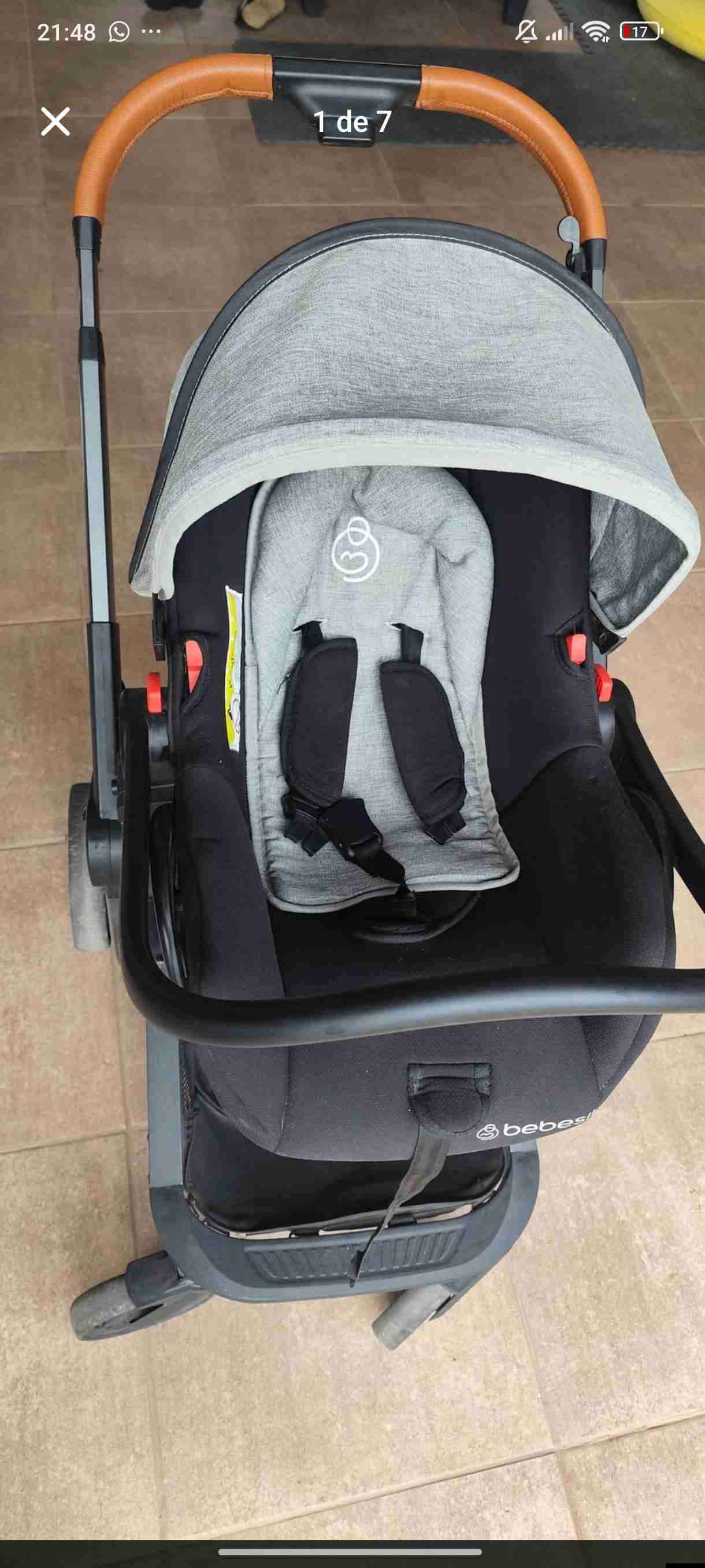 Vendo coche travel system Taurus bebesit