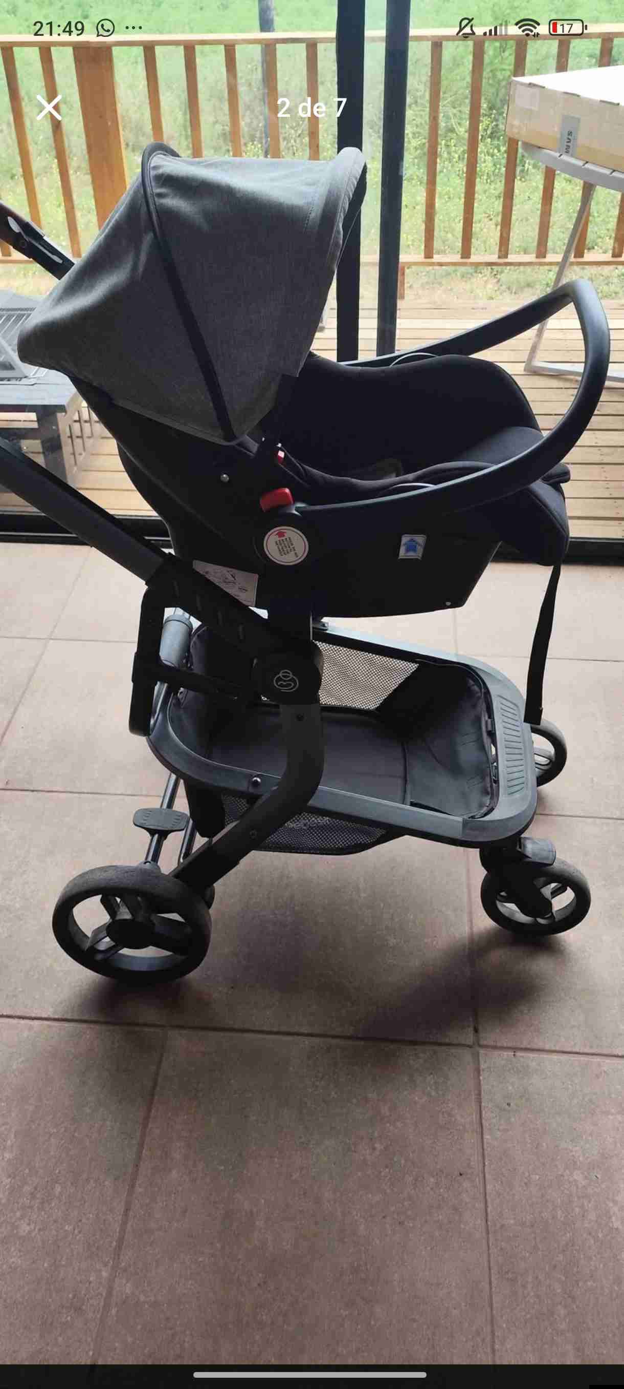 Vendo coche travel system Taurus bebesit - miniatura 2