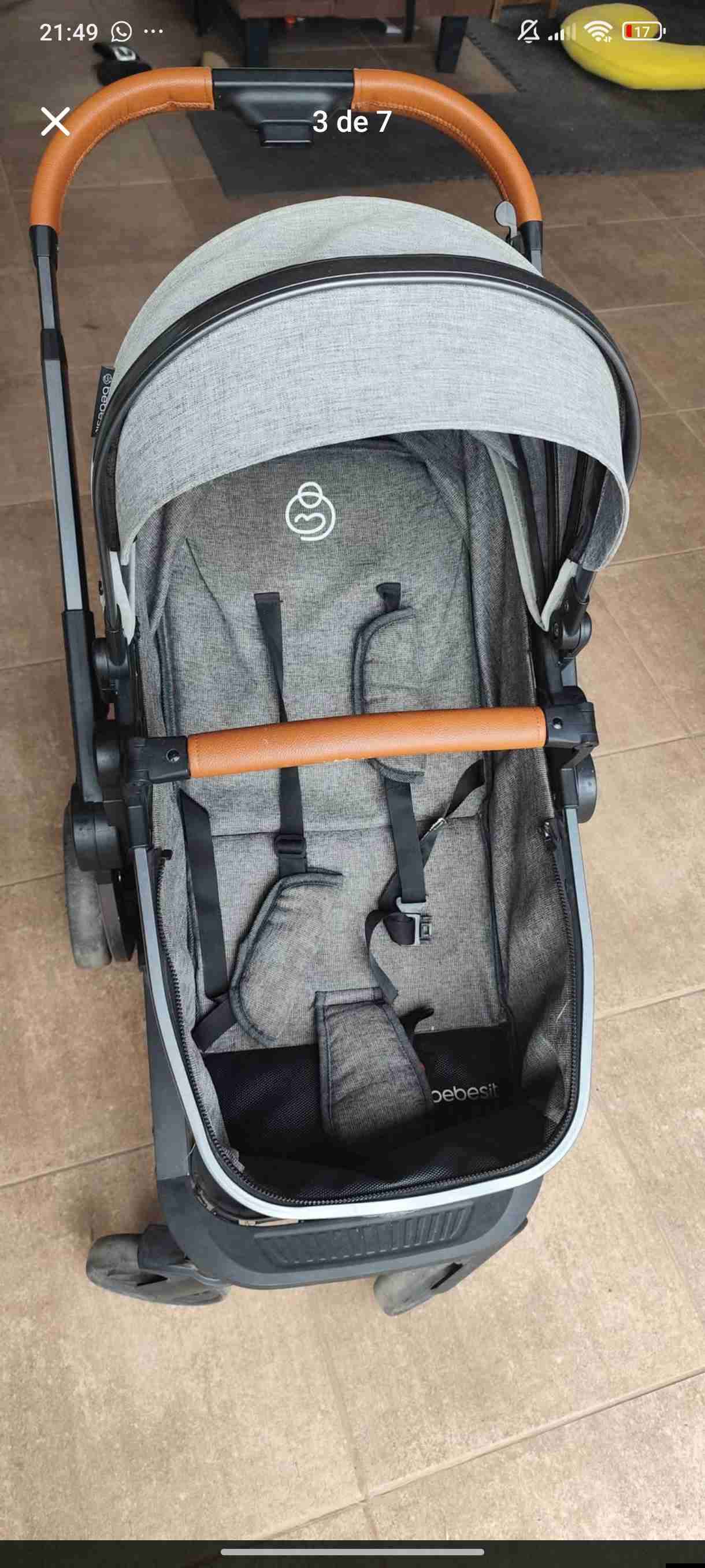 Vendo coche travel system Taurus bebesit - miniatura 3