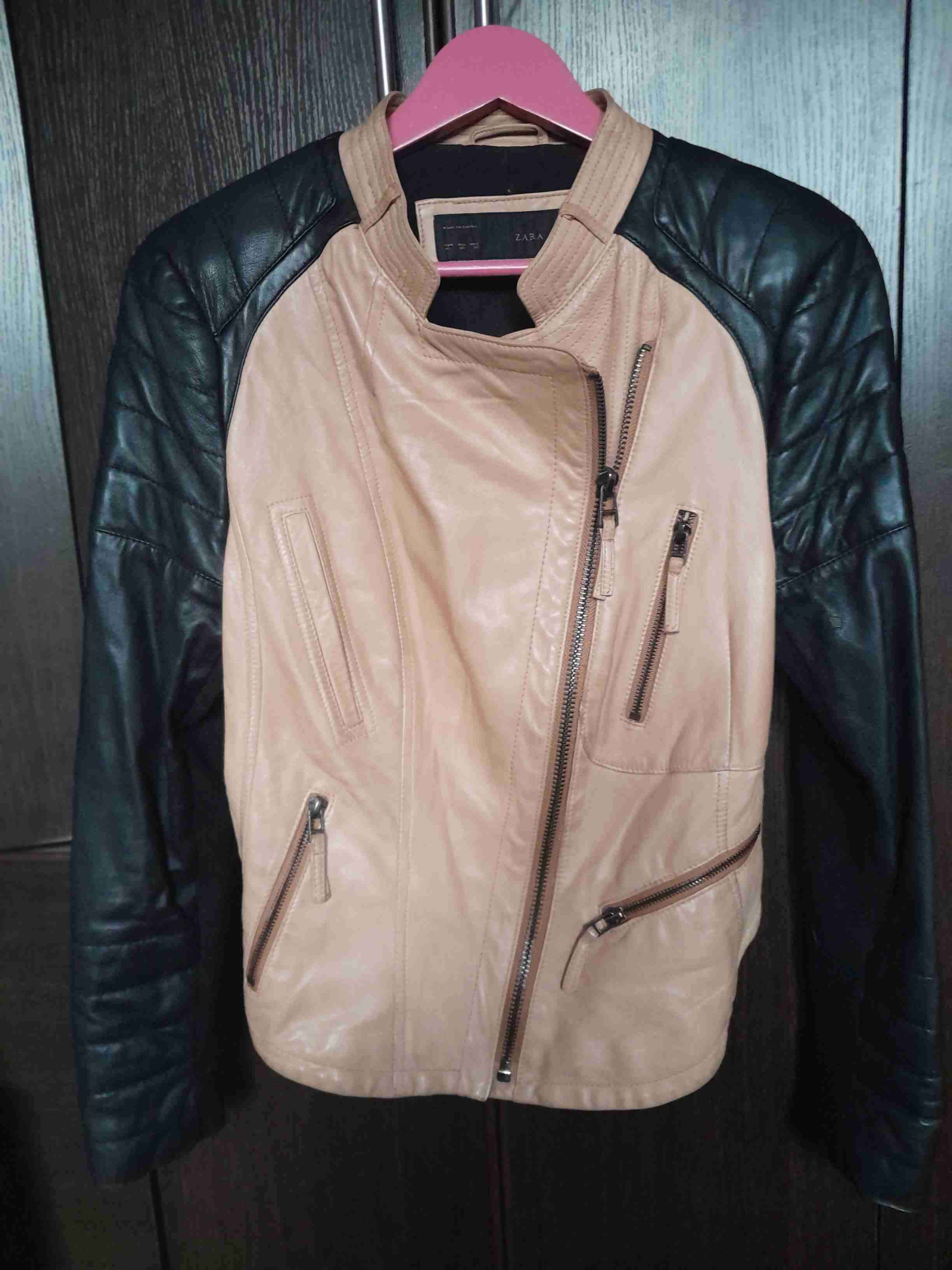 Chaqueta bicolor Zara