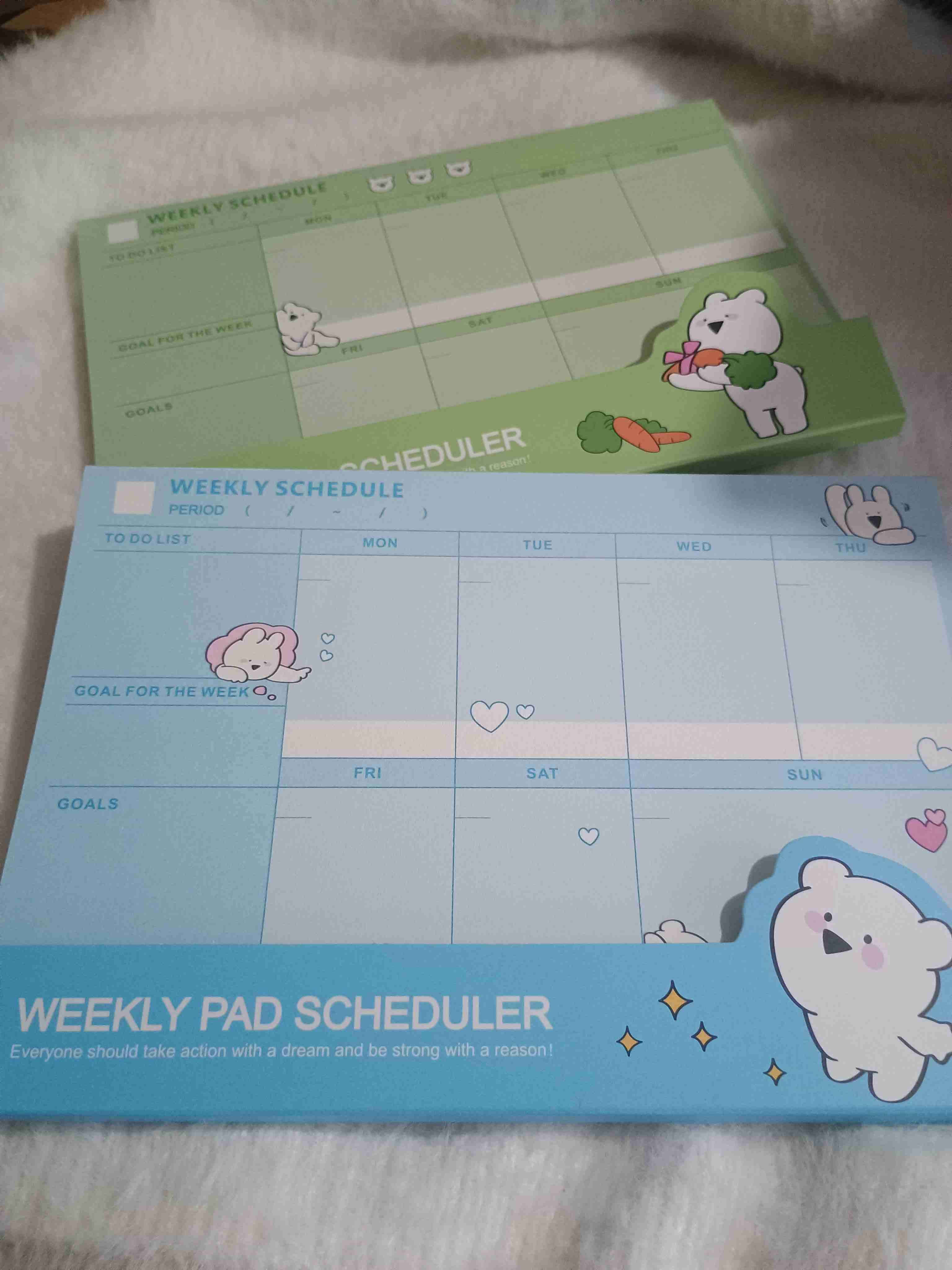 Set de planificadores semanales coloridos - miniatura 2