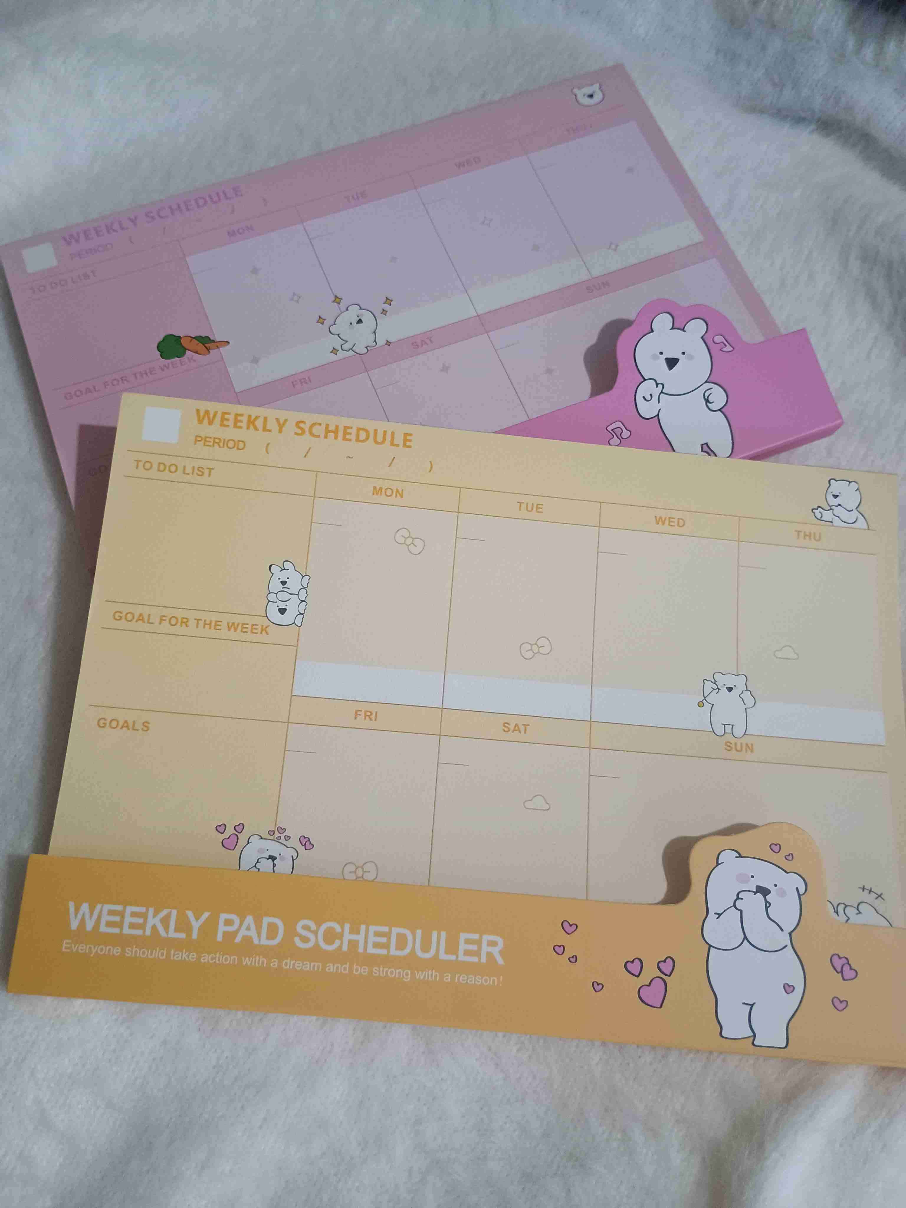 Set de planificadores semanales coloridos - miniatura 3