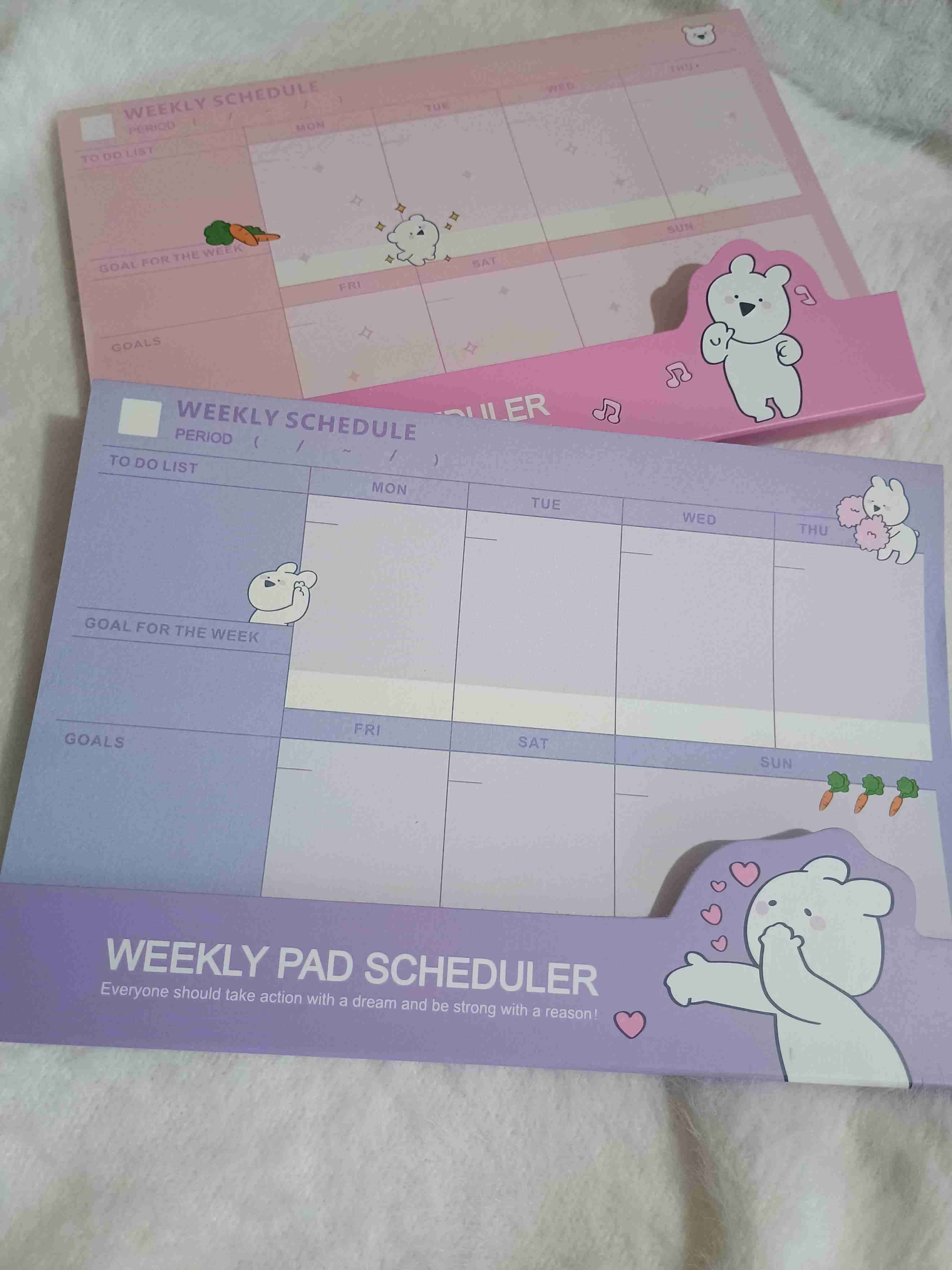 Set de planificadores semanales coloridos - miniatura 4