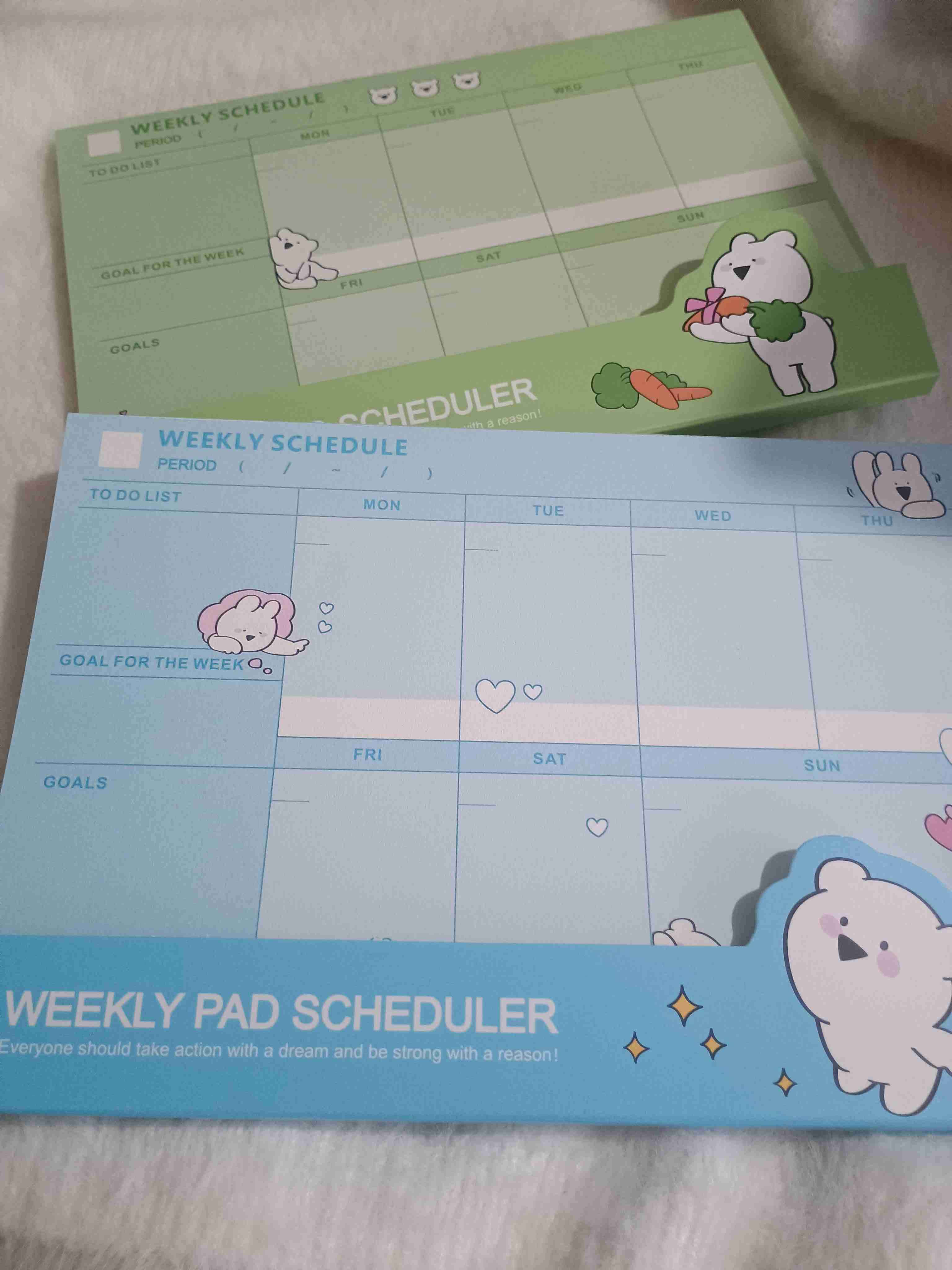 Set de planificadores semanales coloridos - miniatura 5