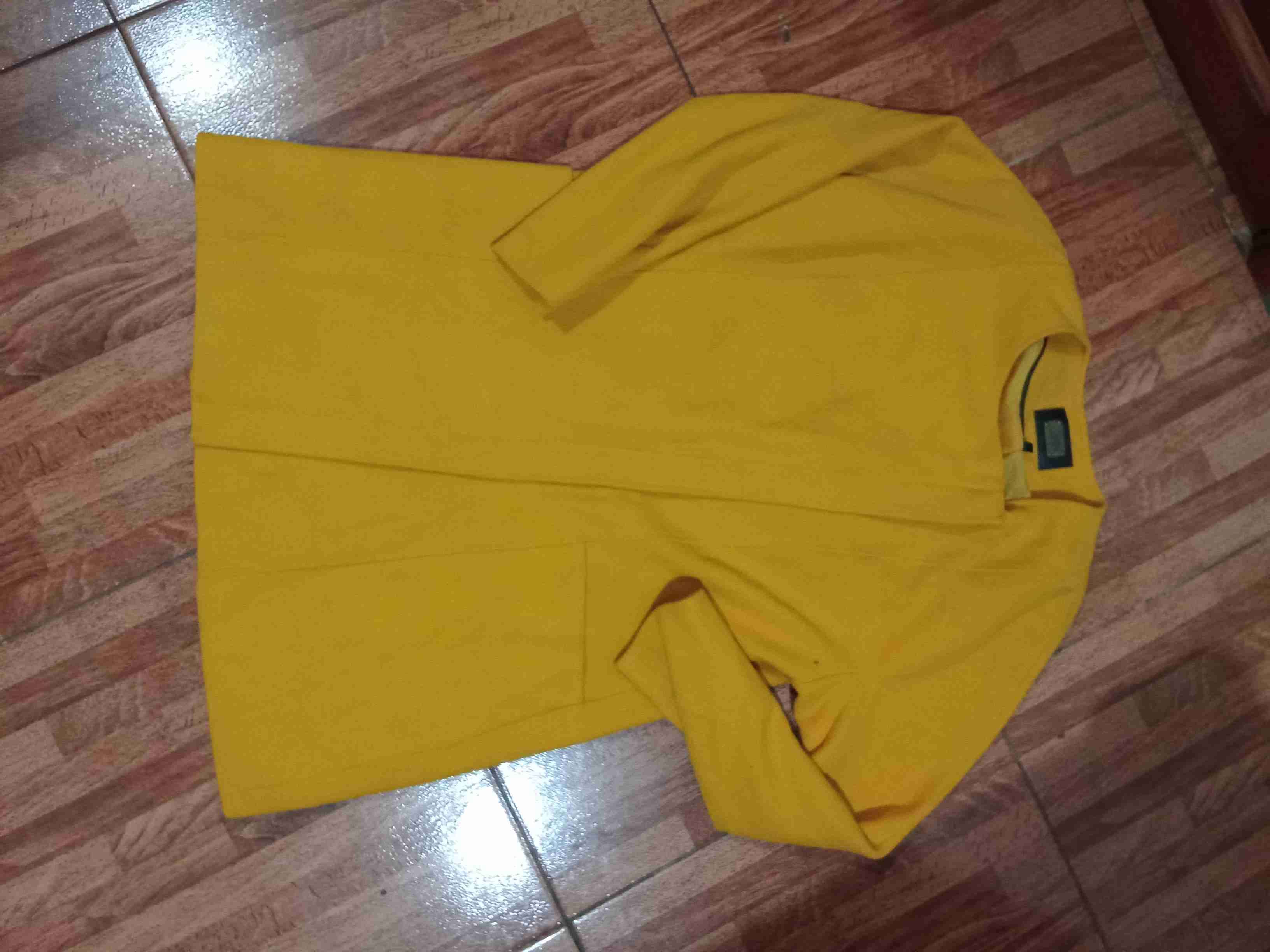 Blazer amarillo para mujer