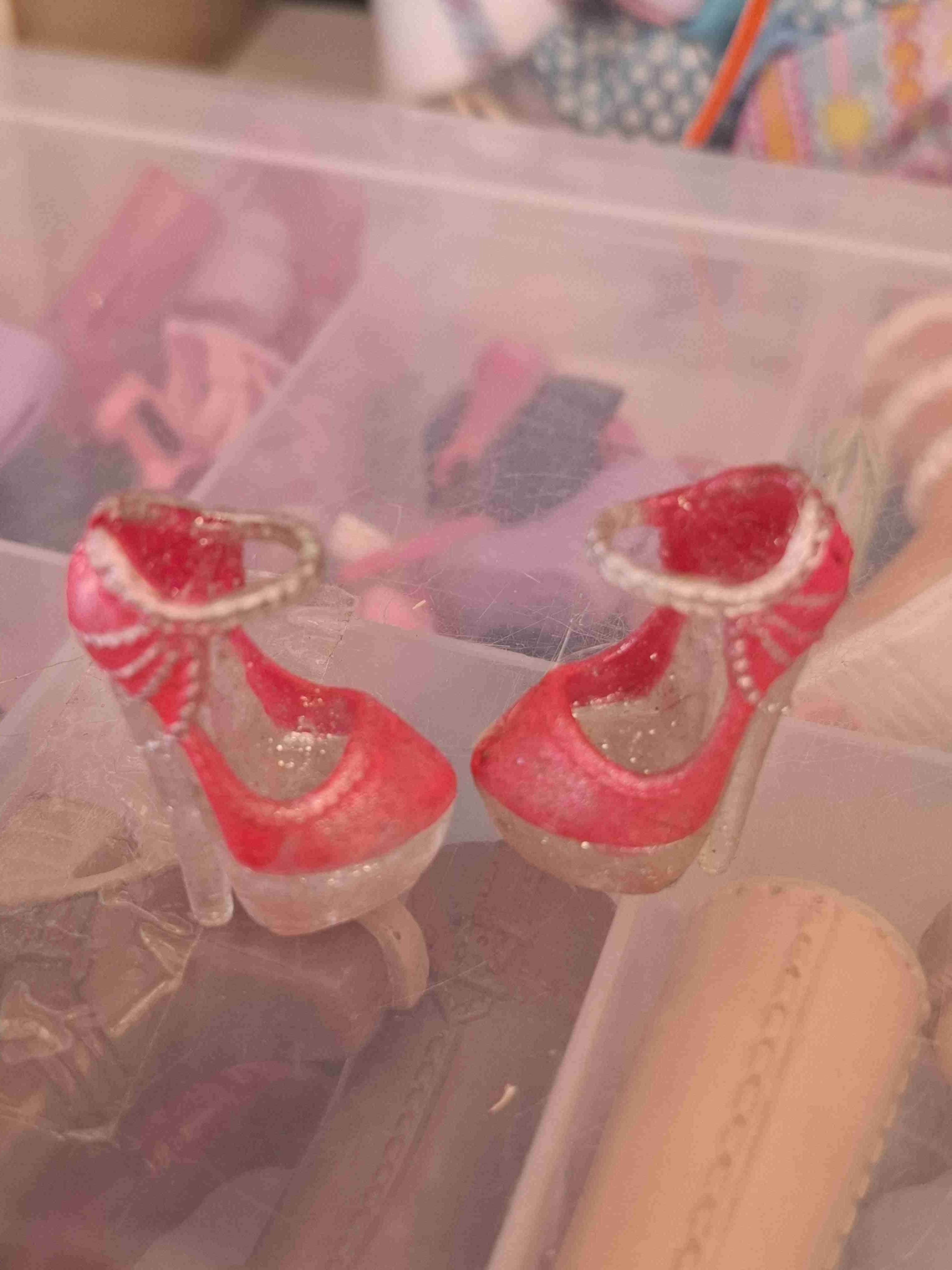 Zapatillas de muñeca rainbow highblancas - miniatura 4