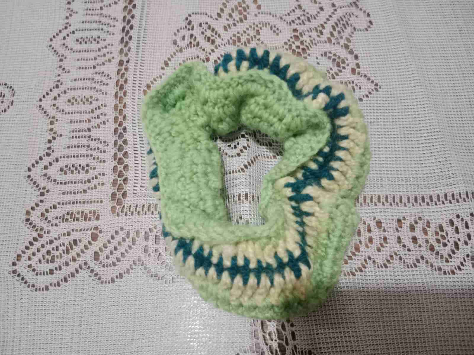 Coletero de lana tejido