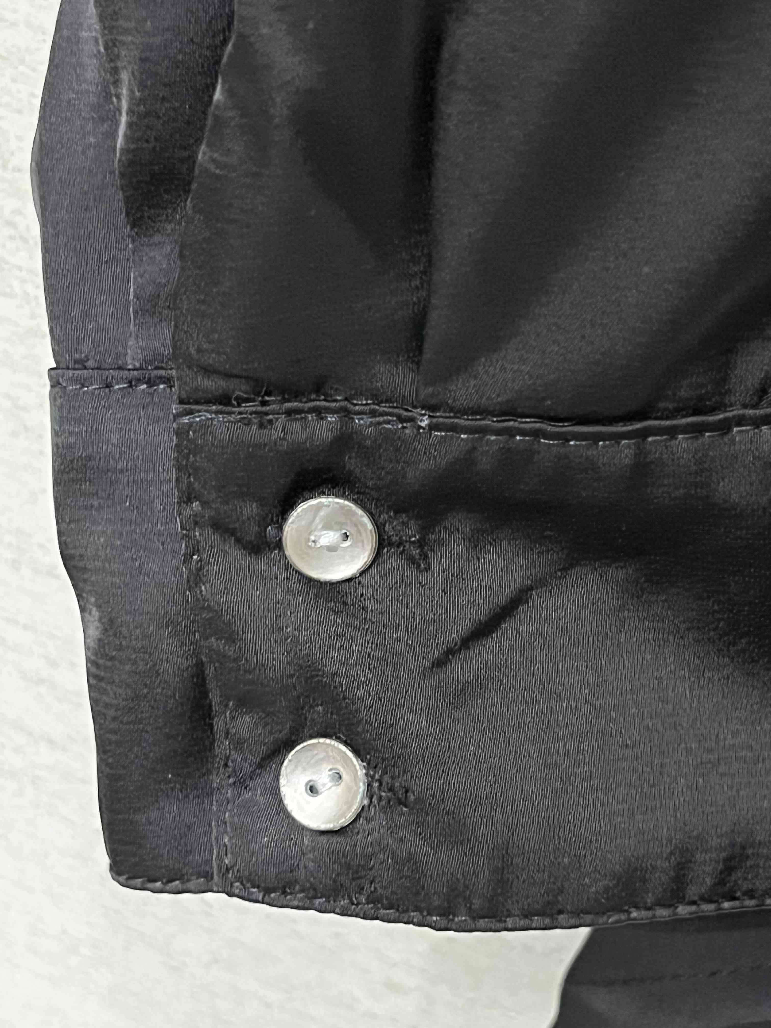 Blusa Manga Larga Negro Jacinta Tienda - miniatura 3