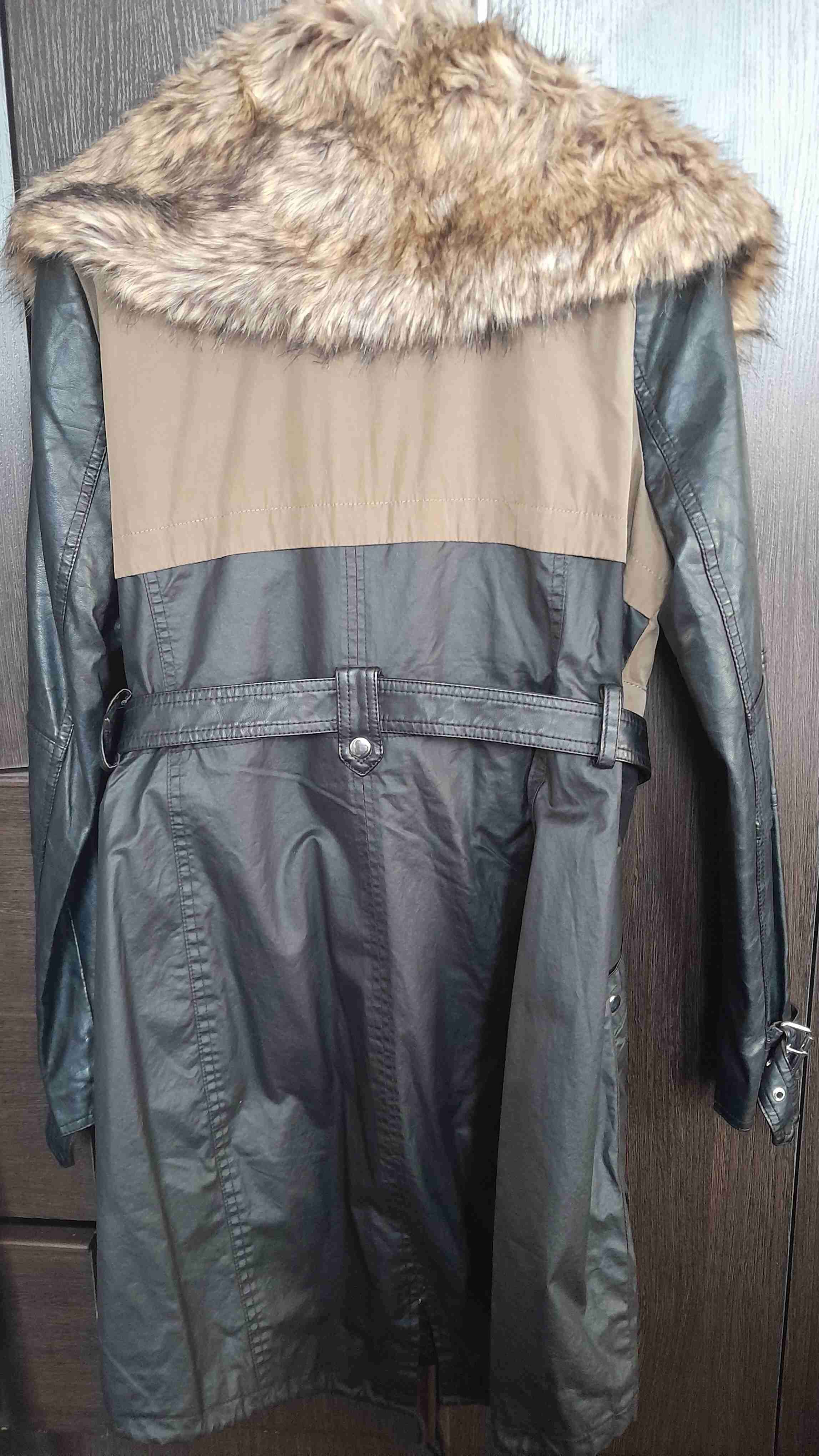 Abrigo River Island con piel sintética - miniatura 2