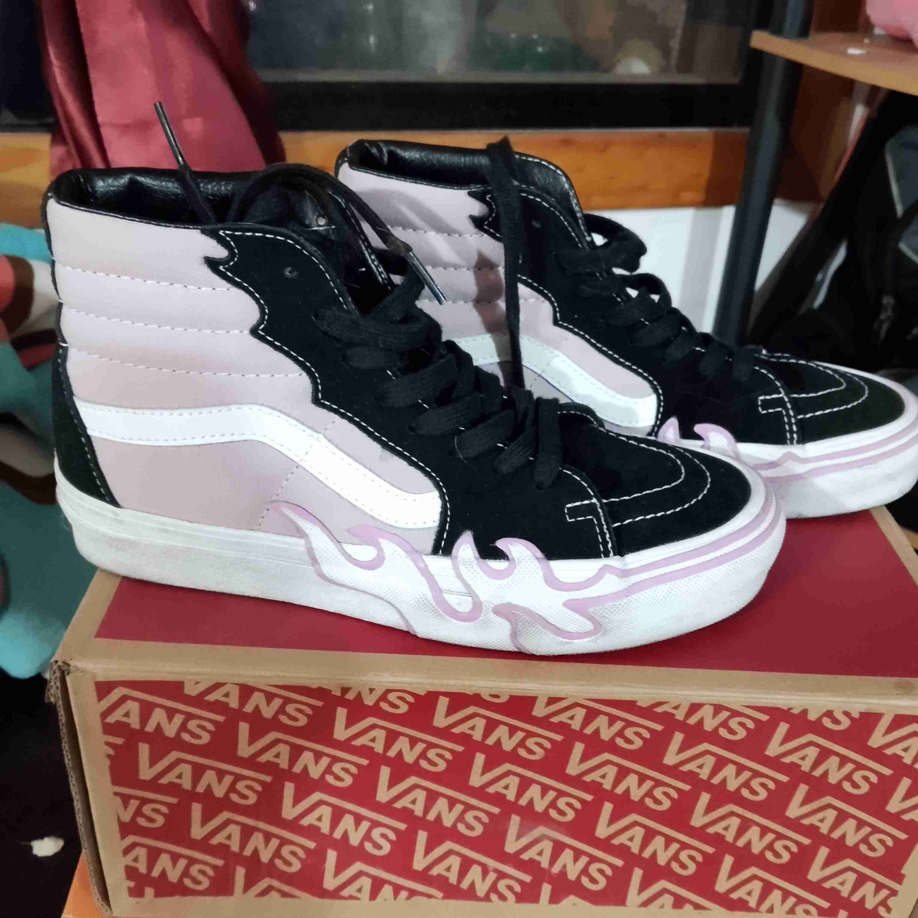 Zapatillas Vans Sk8-Hi Flame - miniatura 4