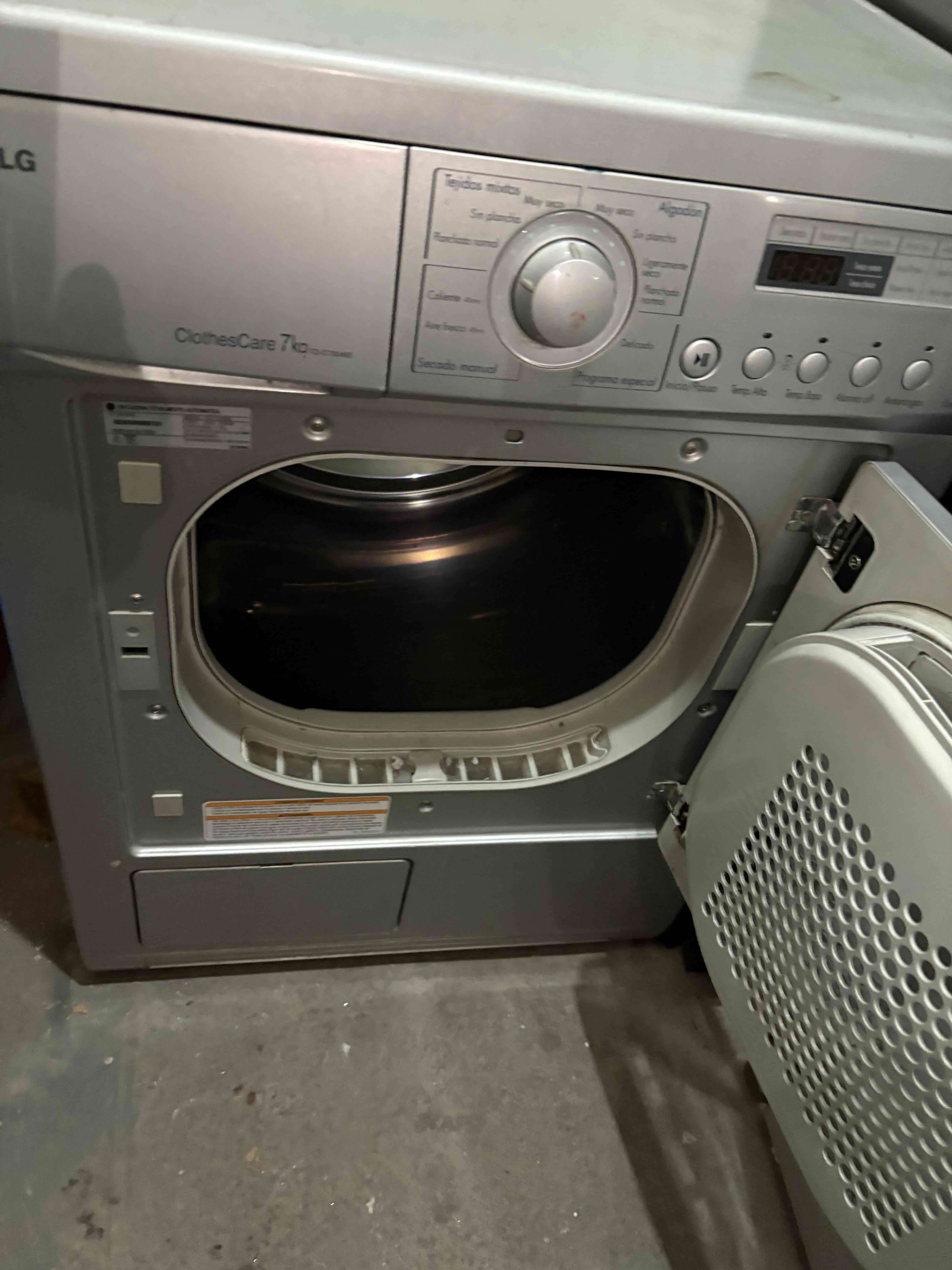 Secadora LG de ropa 7kg, - miniatura 2