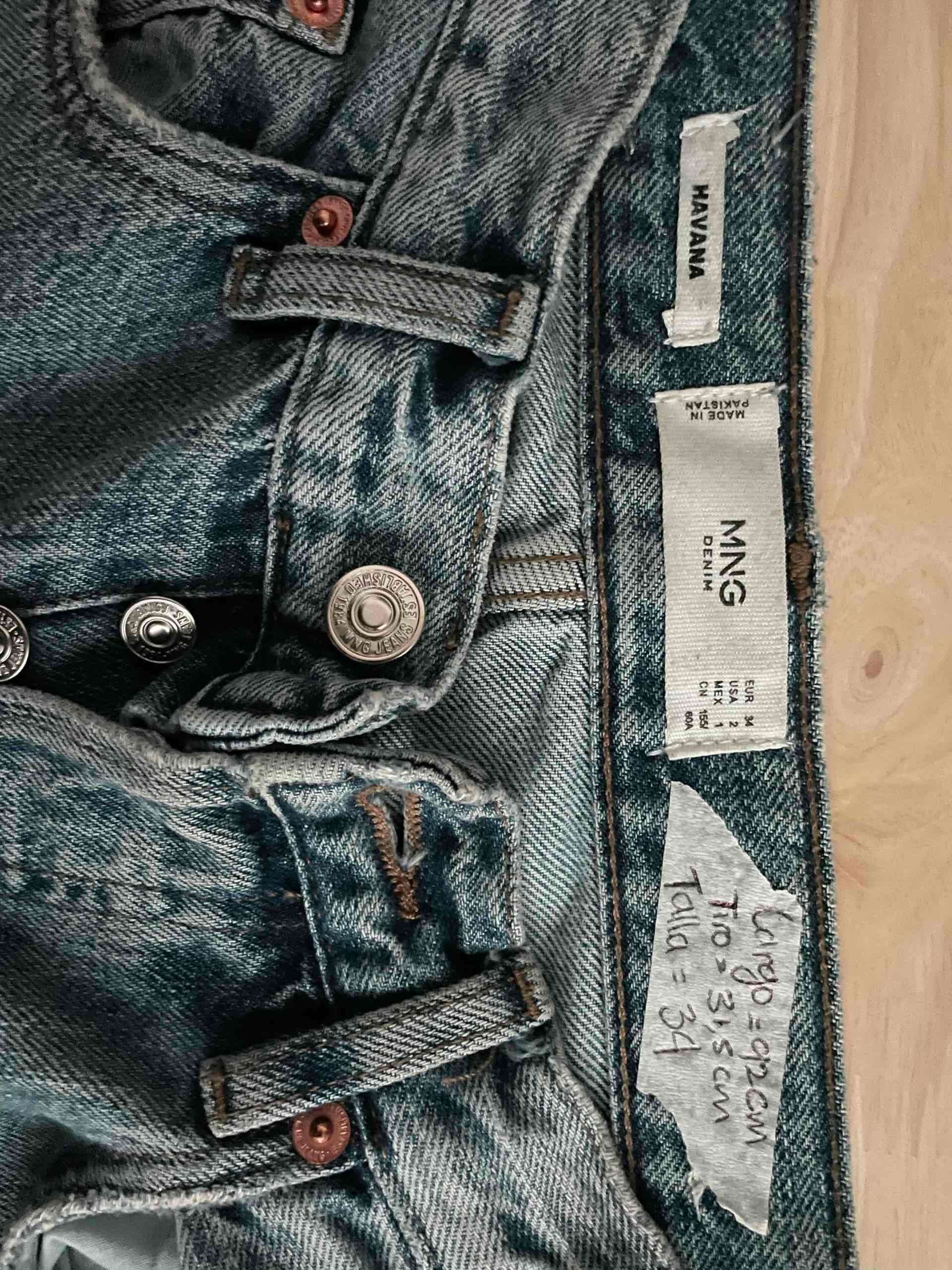 Jeans azul MANGO - miniatura 3