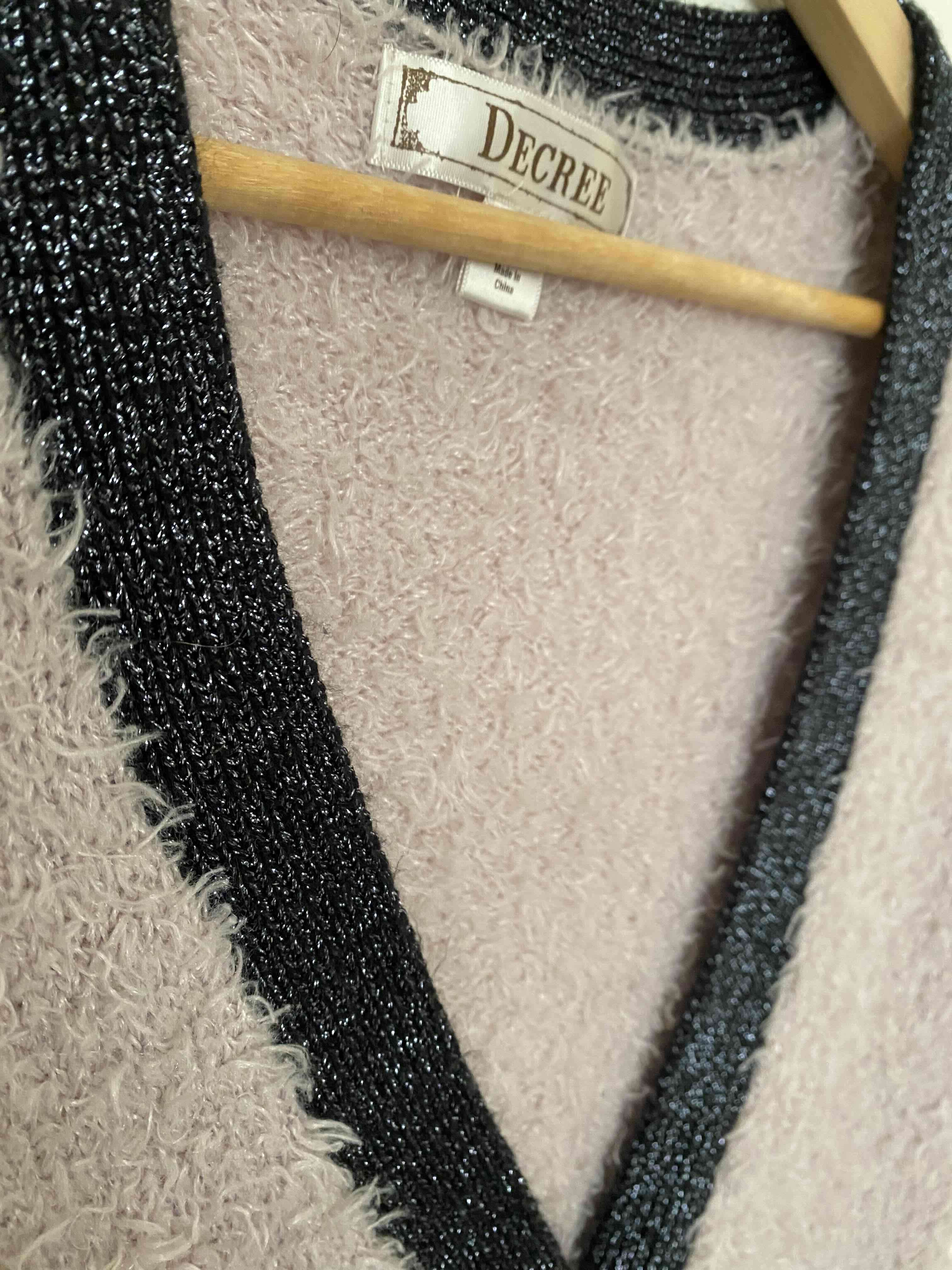 Cardigan corto Decree rosado suave - miniatura 2