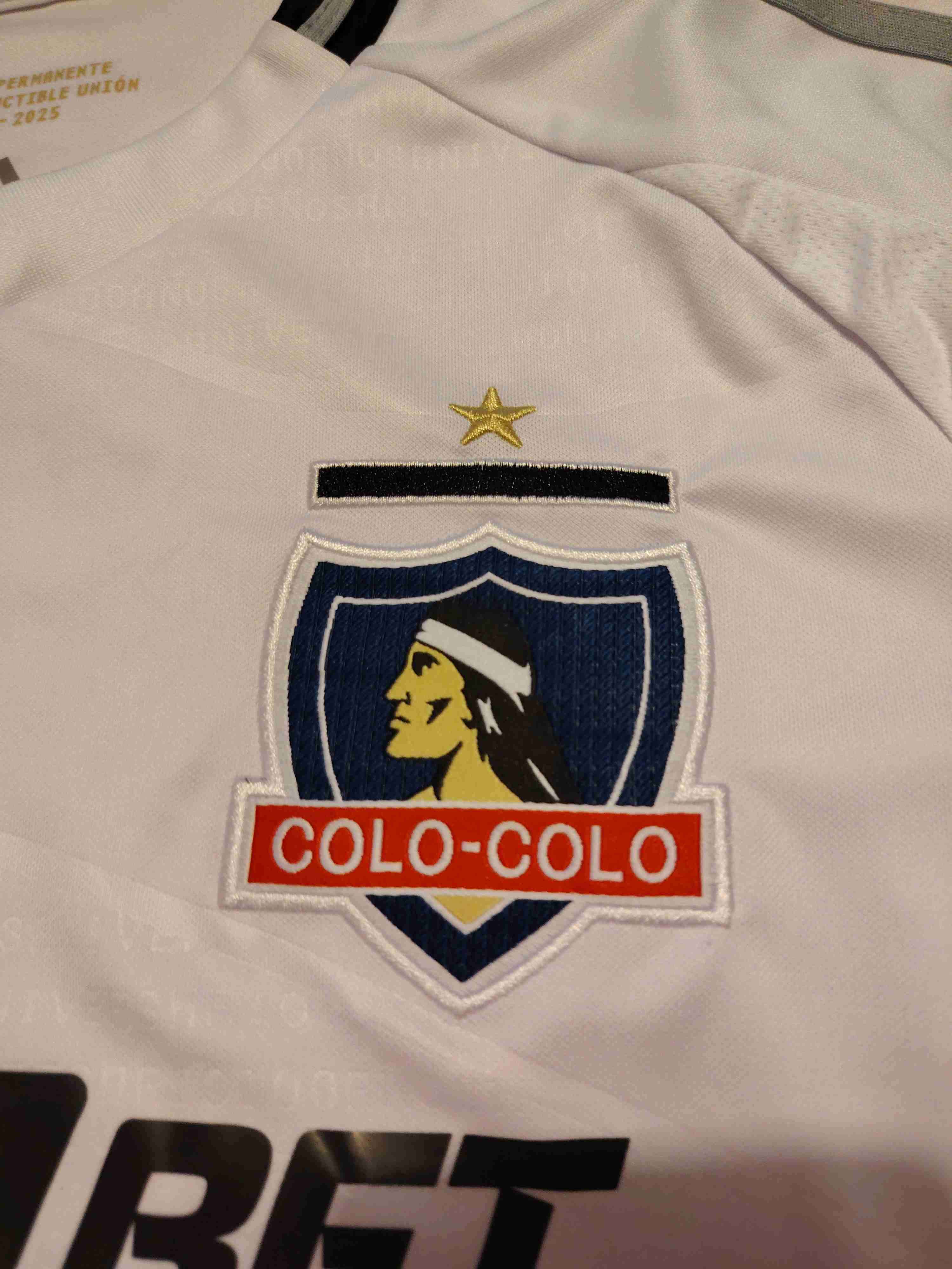 Camiseta blanca de fútbol Colo-Colo - miniatura 2