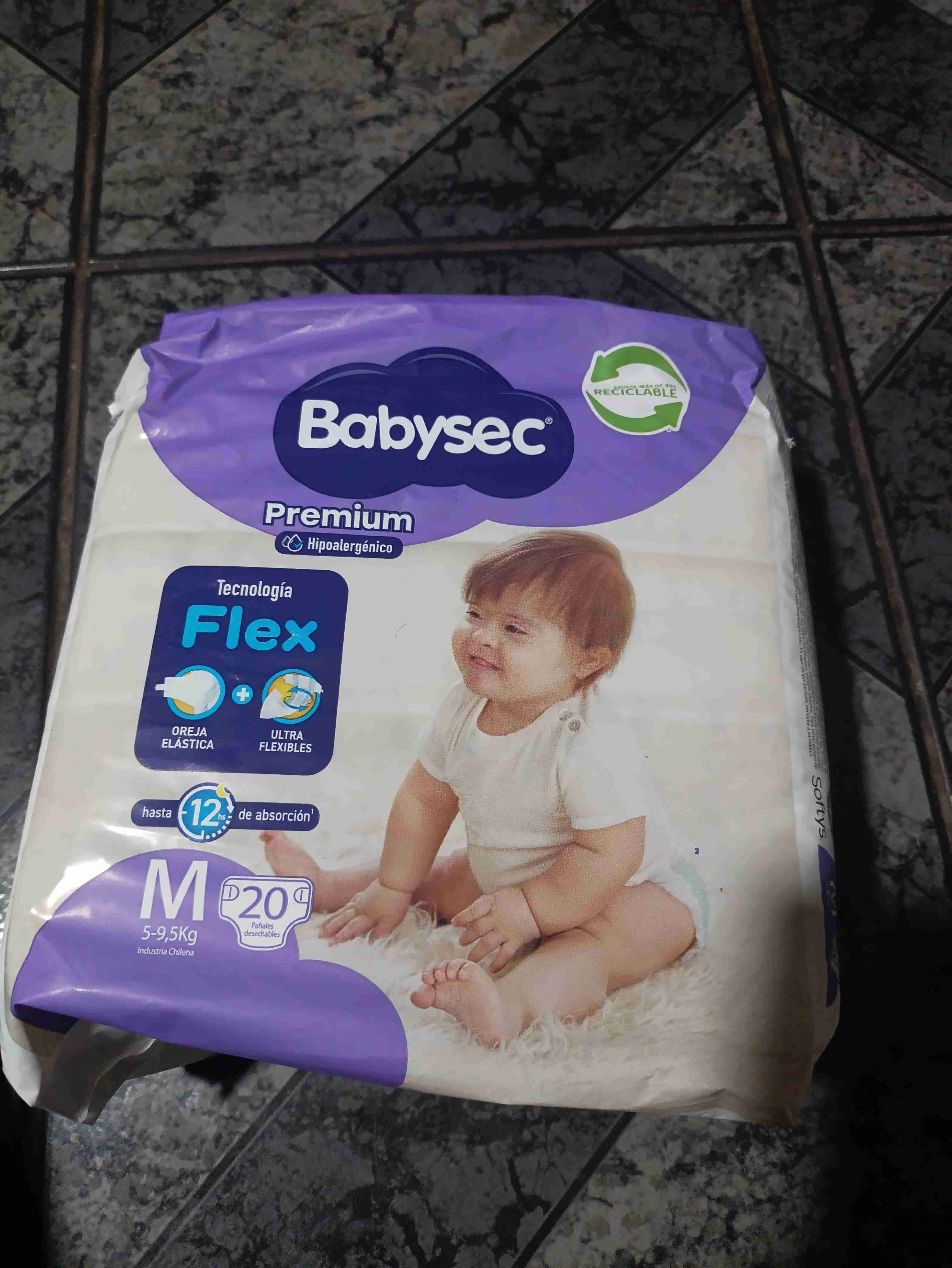 Pañales Babysec Premium M