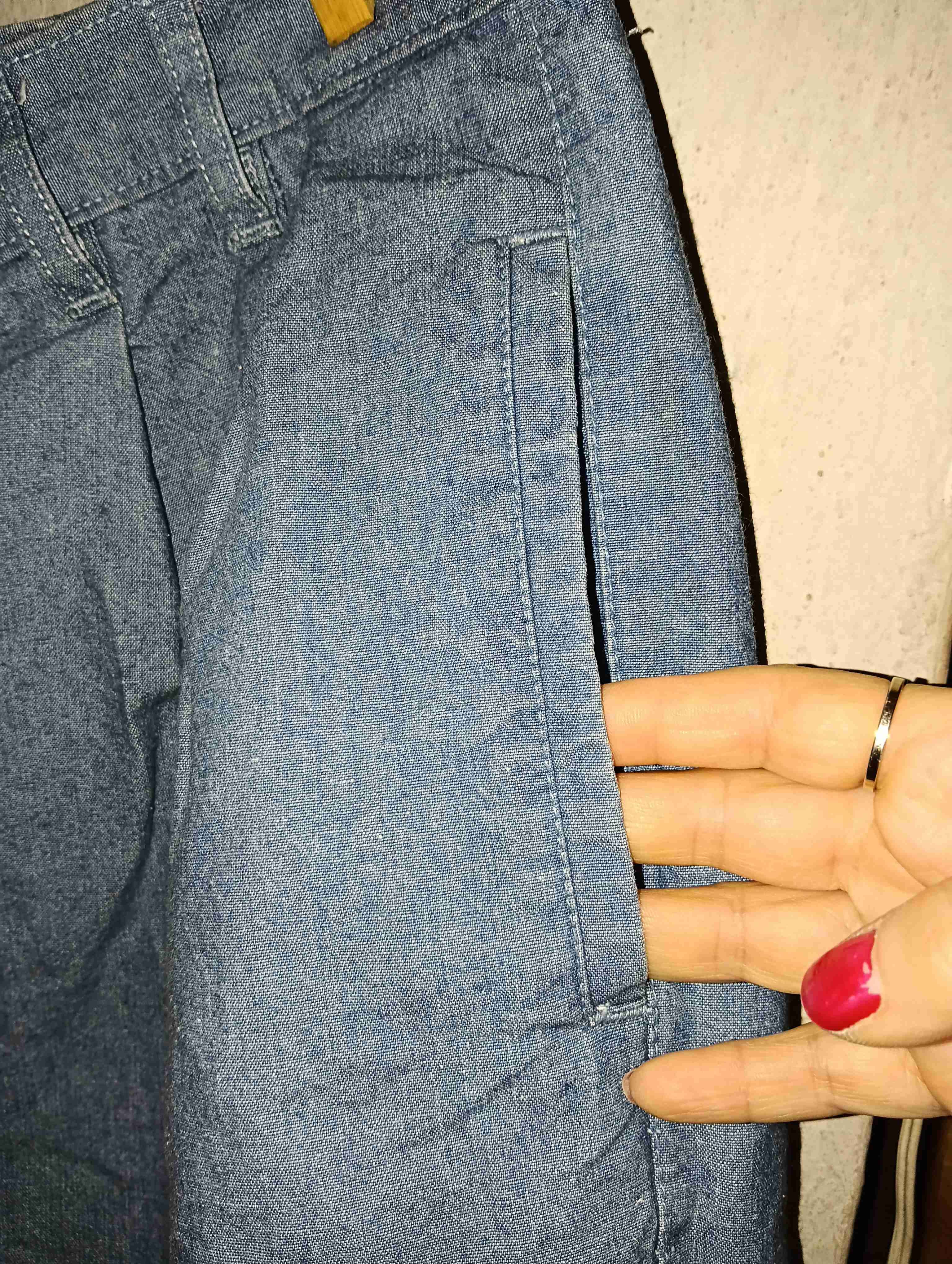 Falda pantalón de mezclilla - miniatura 2