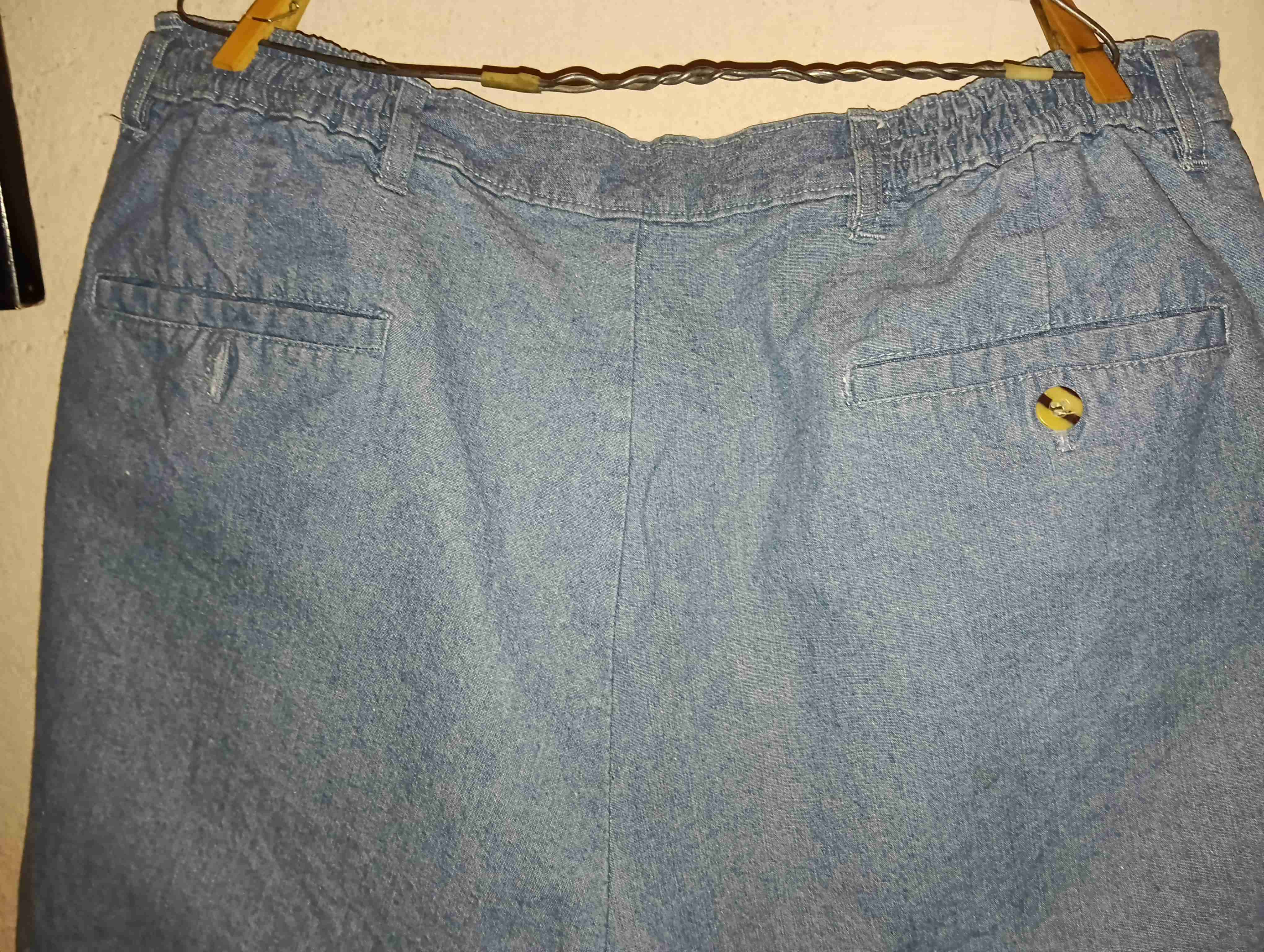 Falda pantalón de mezclilla - miniatura 3