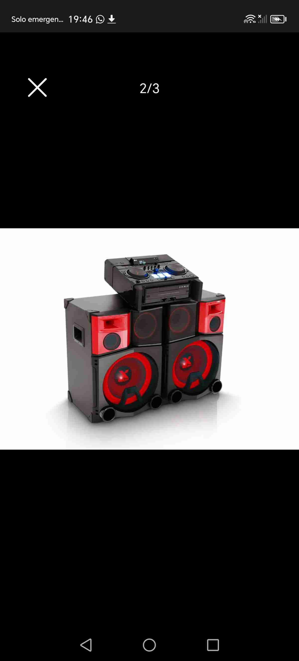 Sistema de sonido 4400W RMS - miniatura 2