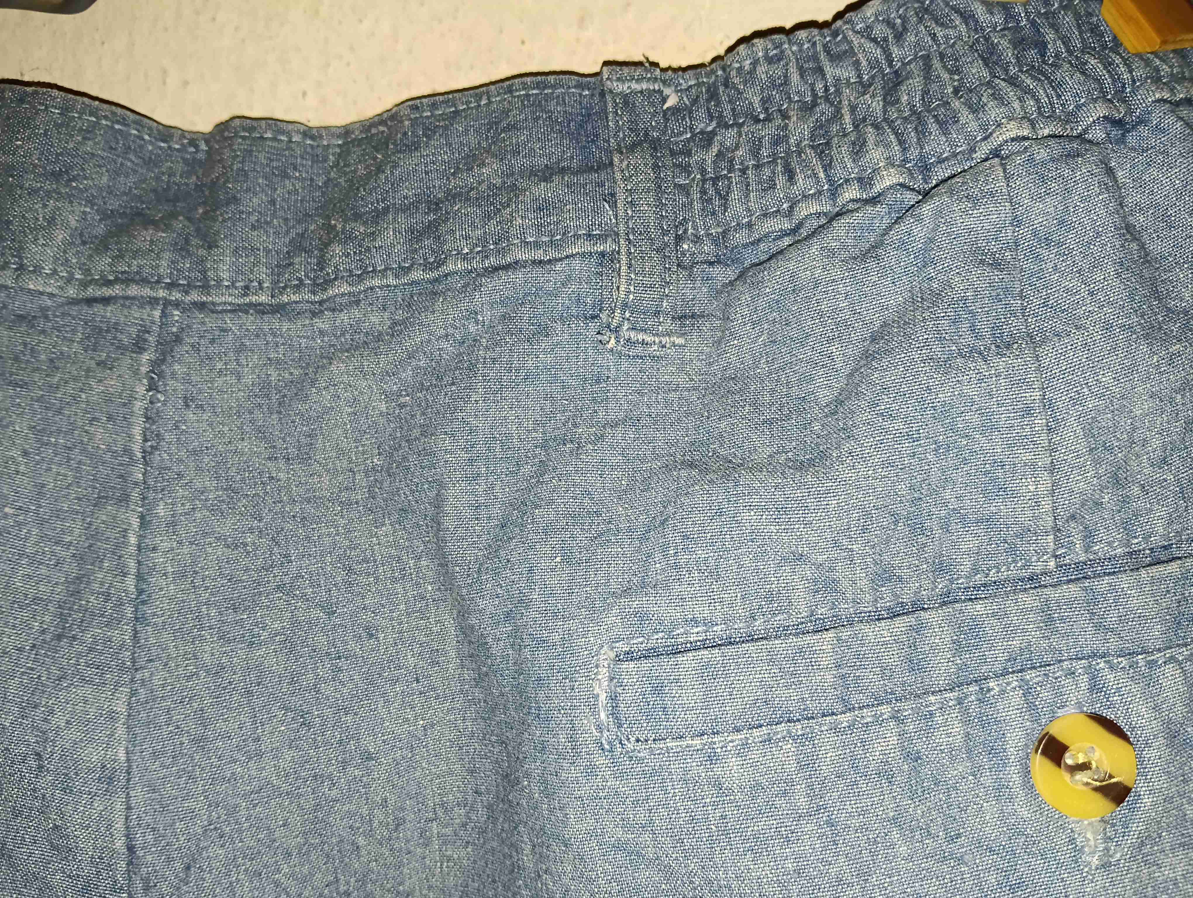 Falda pantalón de mezclilla - miniatura 4