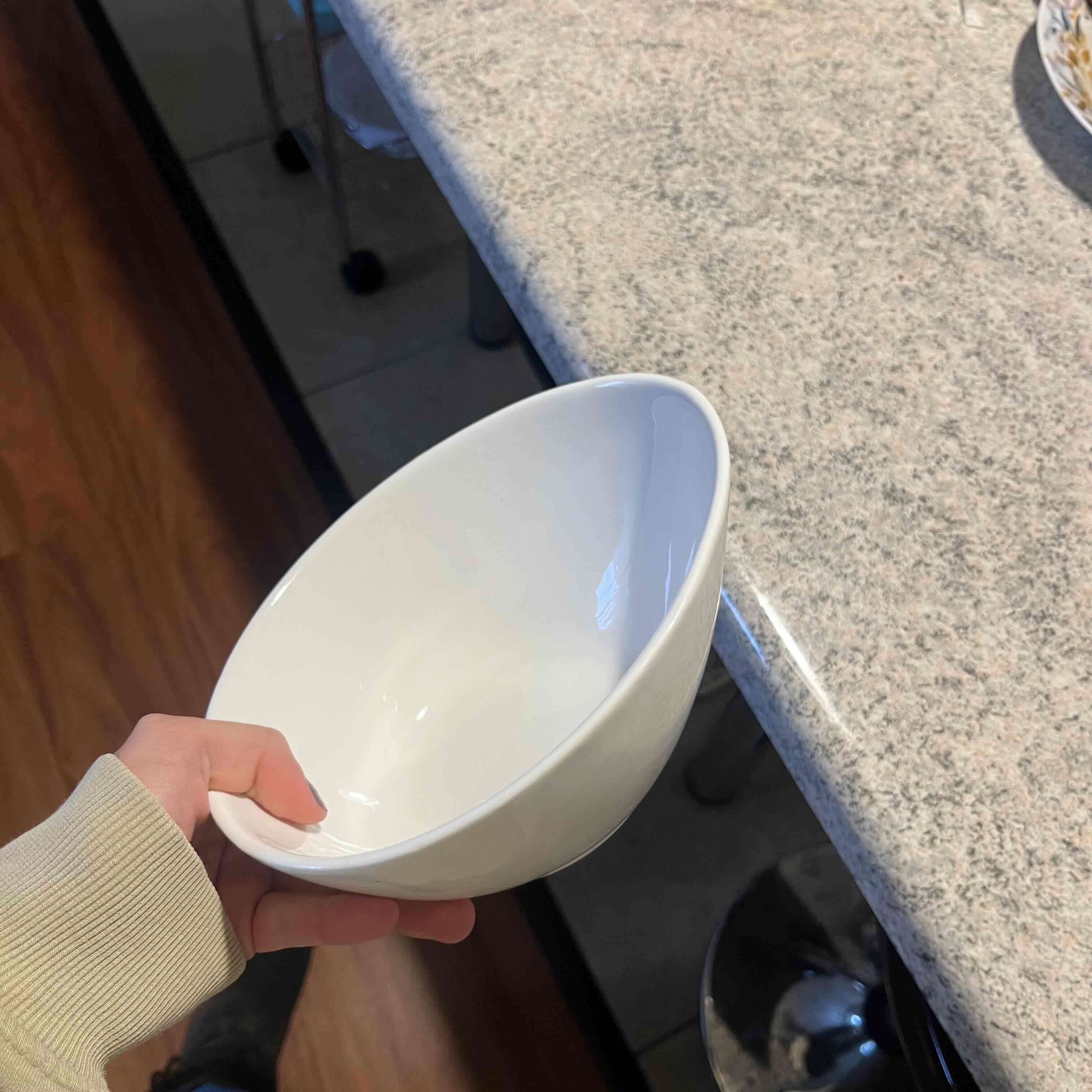 Plato hondo blanco - miniatura 3