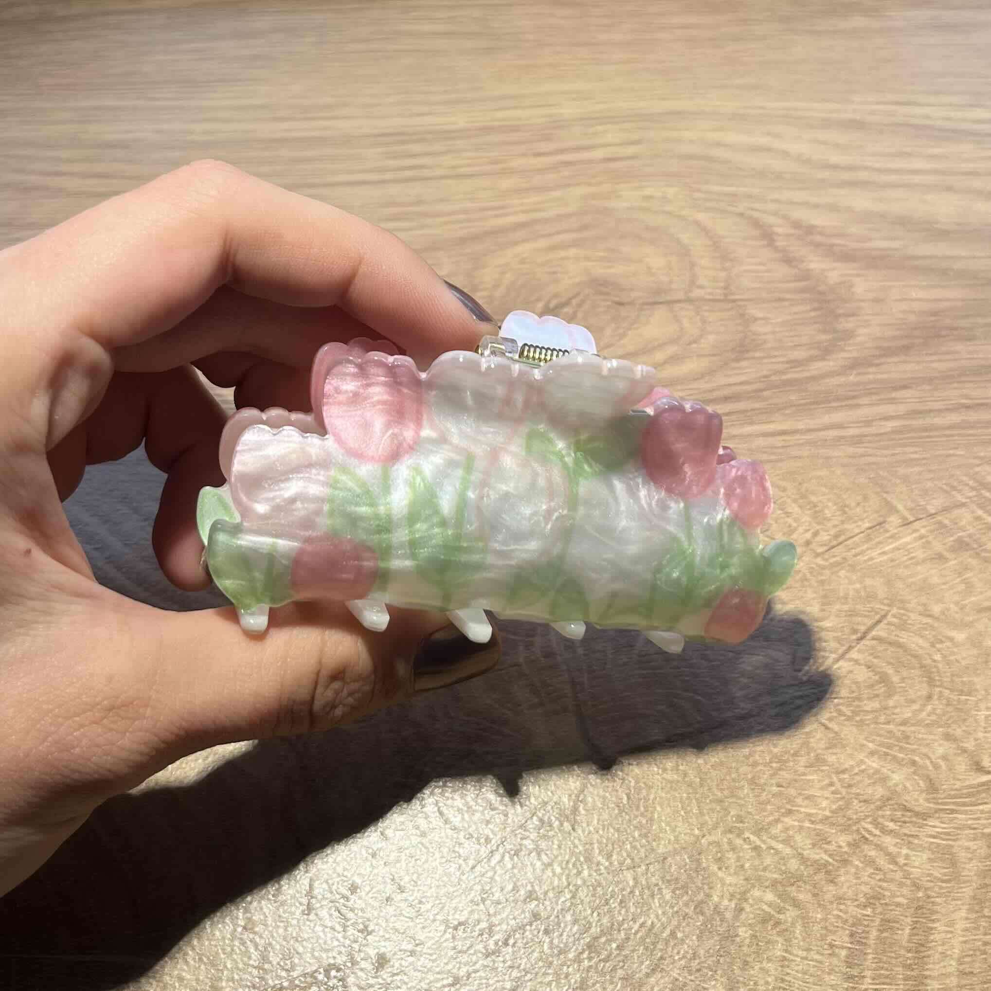 Pinza de cabello acrílica - miniatura 2