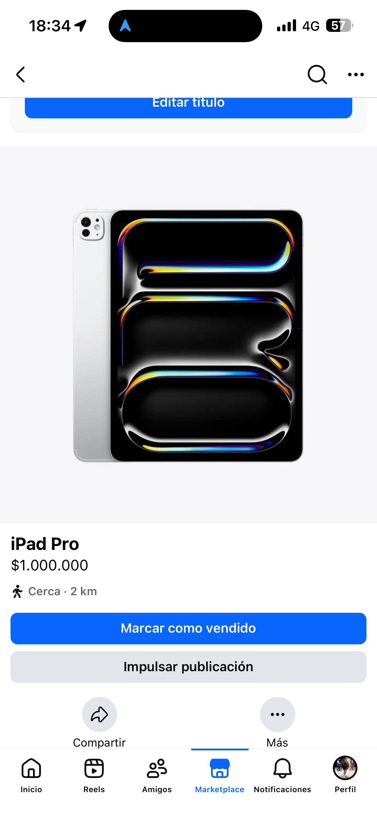 iPad Pro 2023 silver