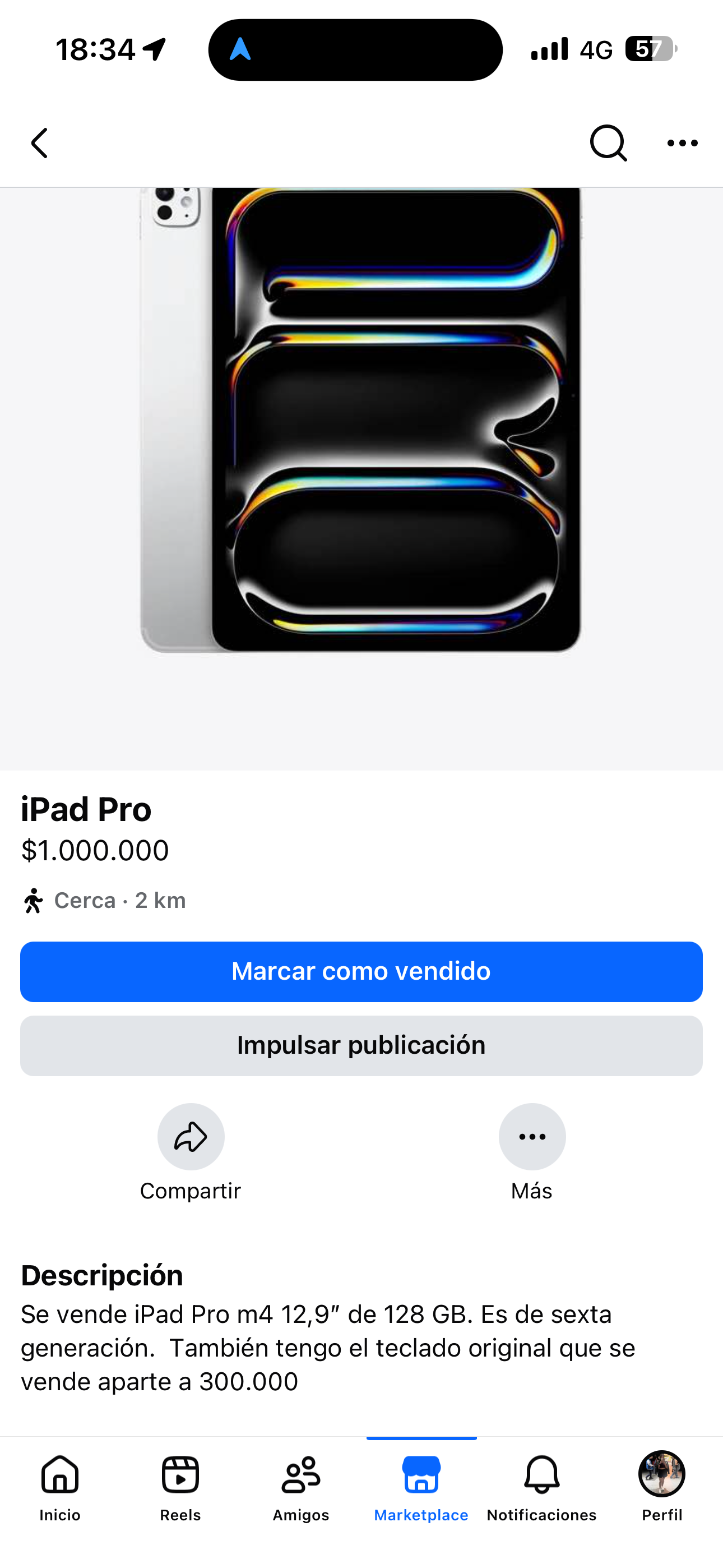 iPad Pro 2023 silver - miniatura 2
