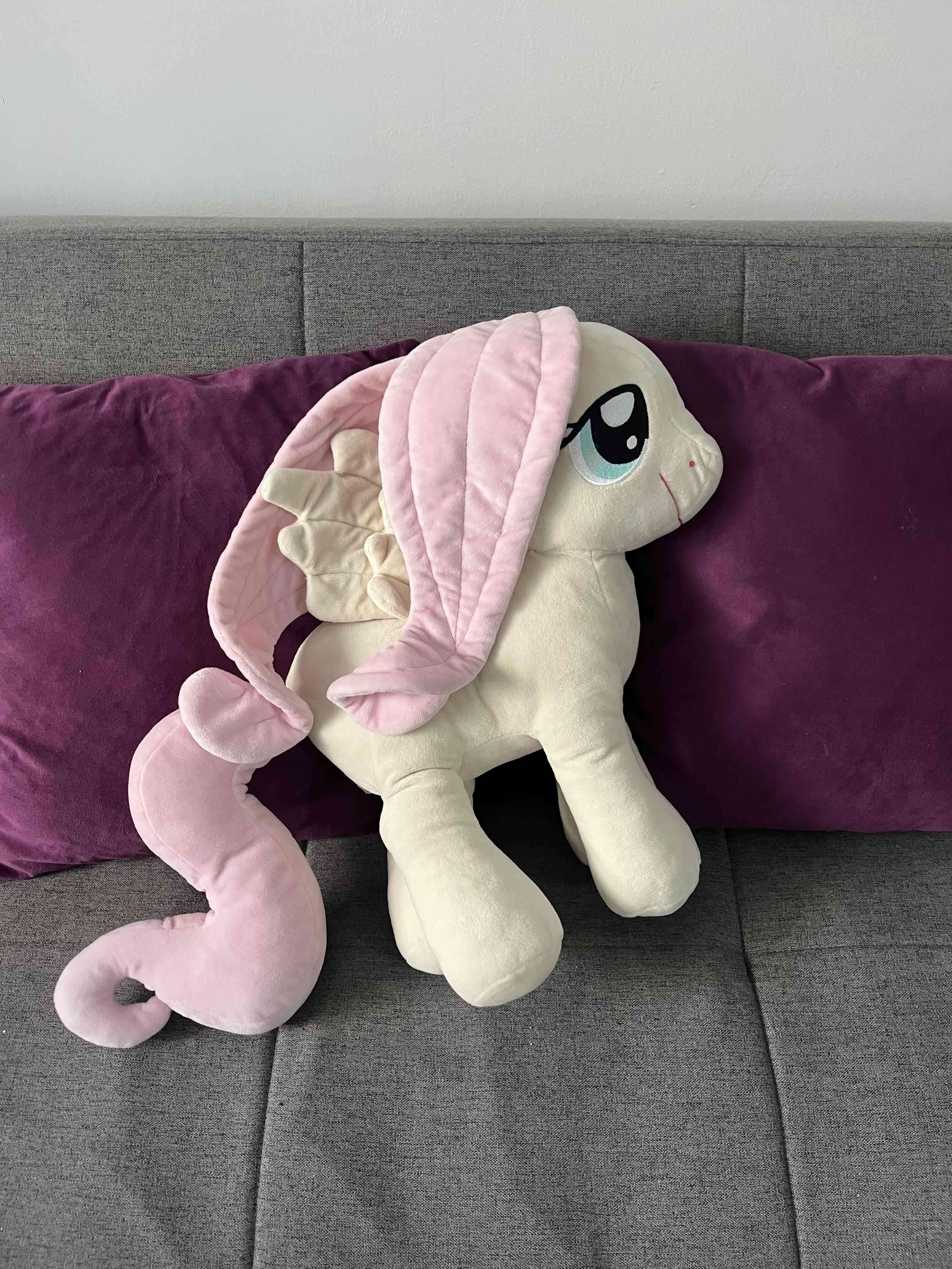 Peluche de pony beige - miniatura 2