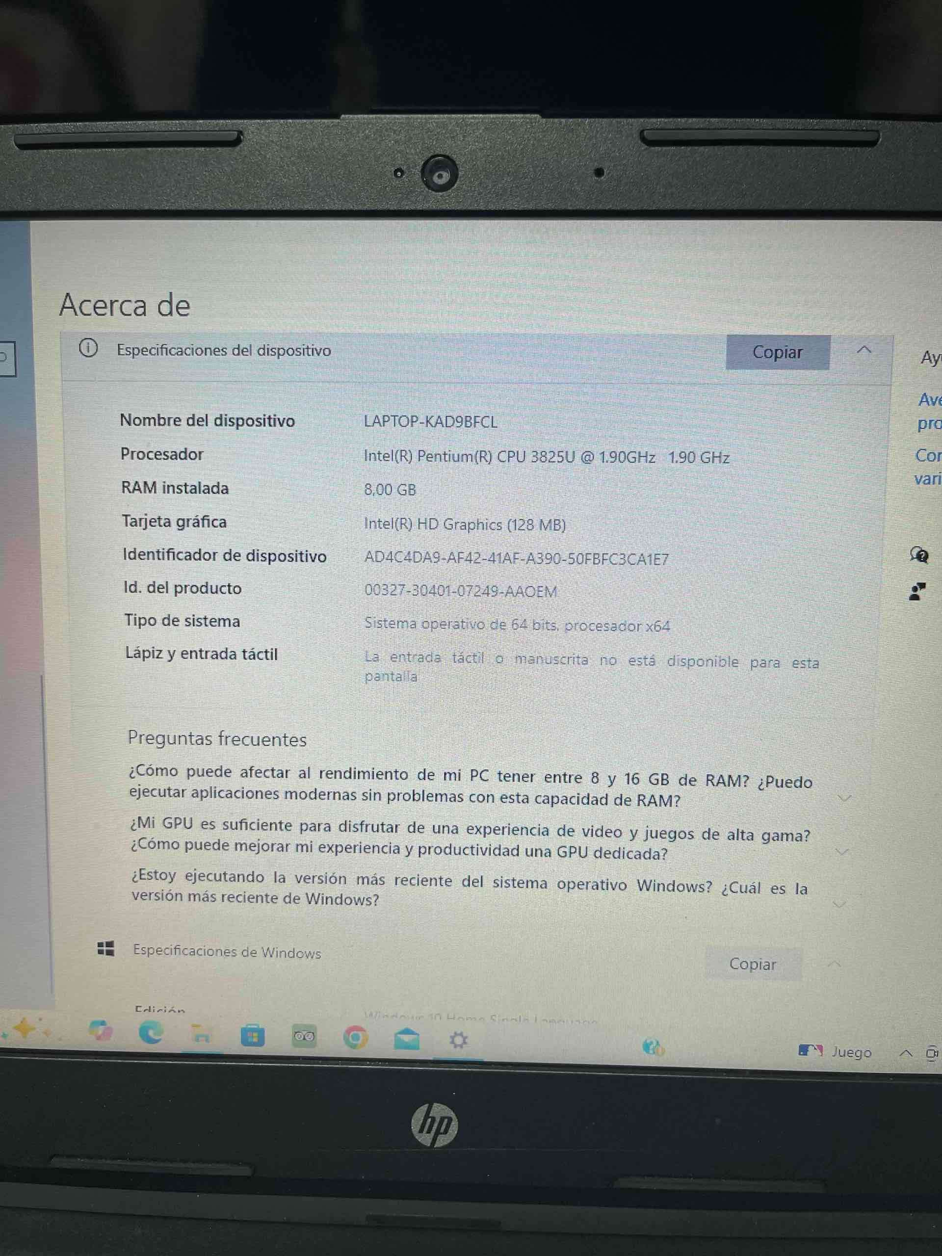 Notebook HP Intel Pentium - miniatura 2