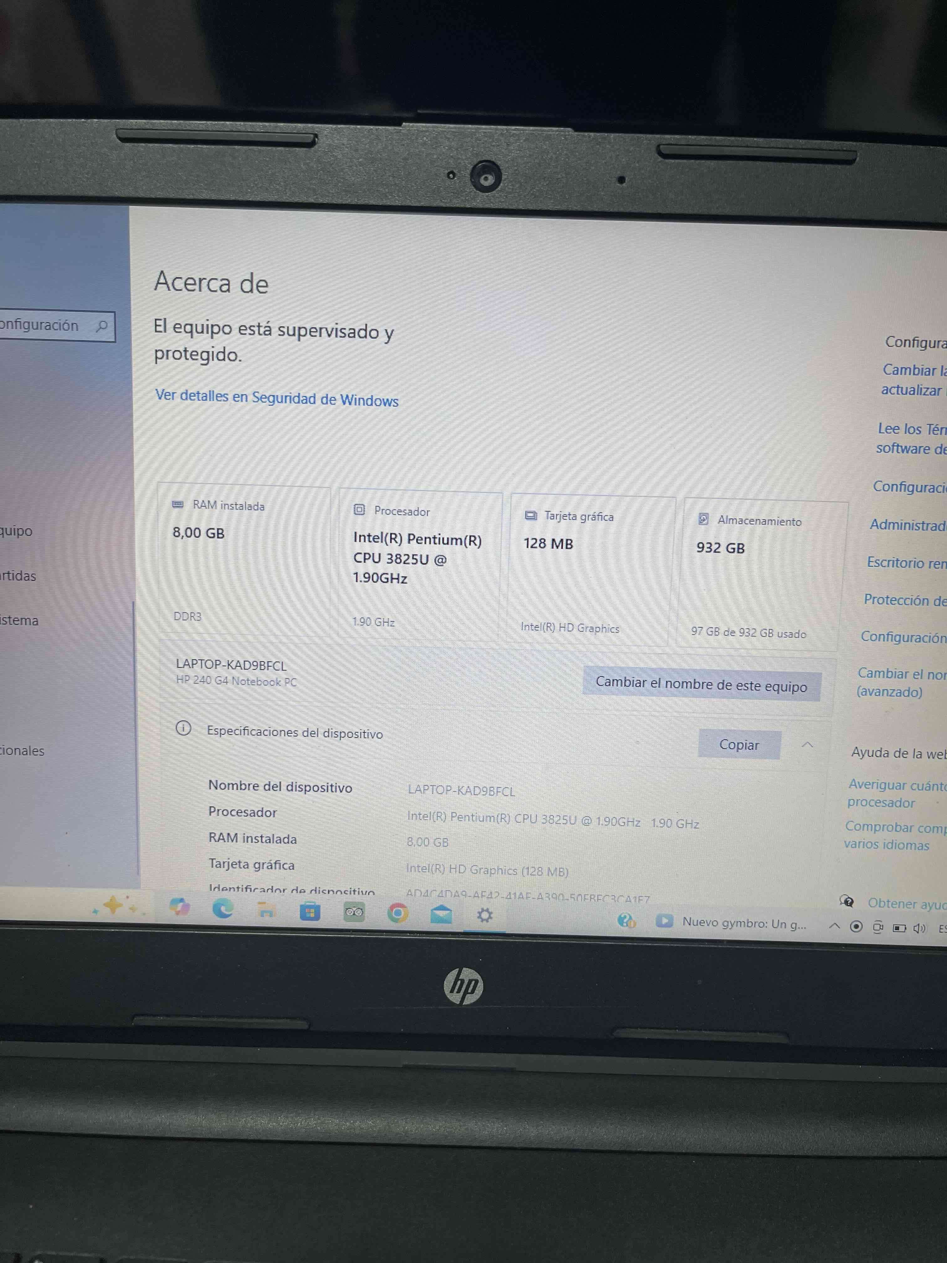 Notebook HP Intel Pentium - miniatura 3