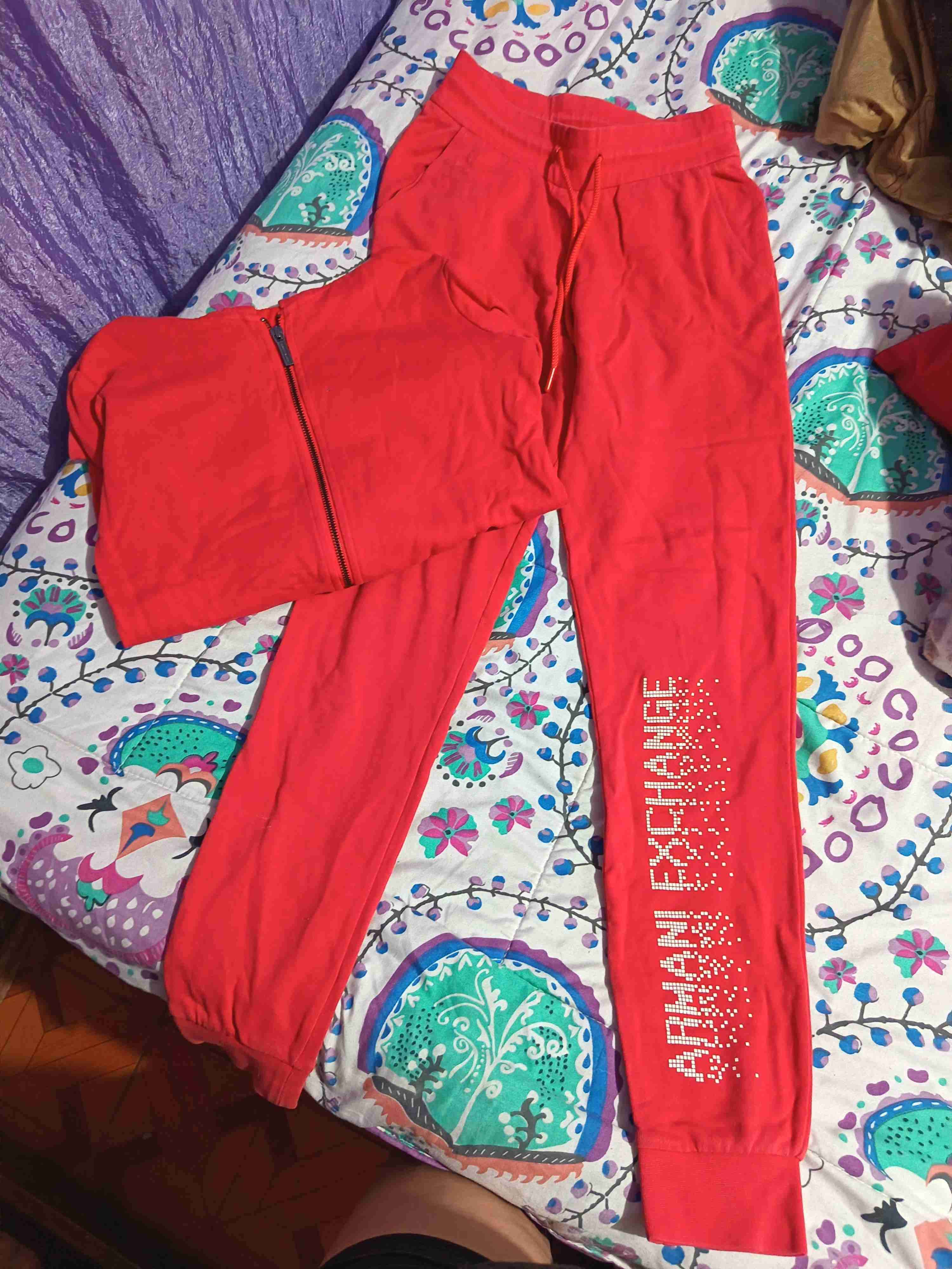 Conjunto chándal rojo Armani Exchange