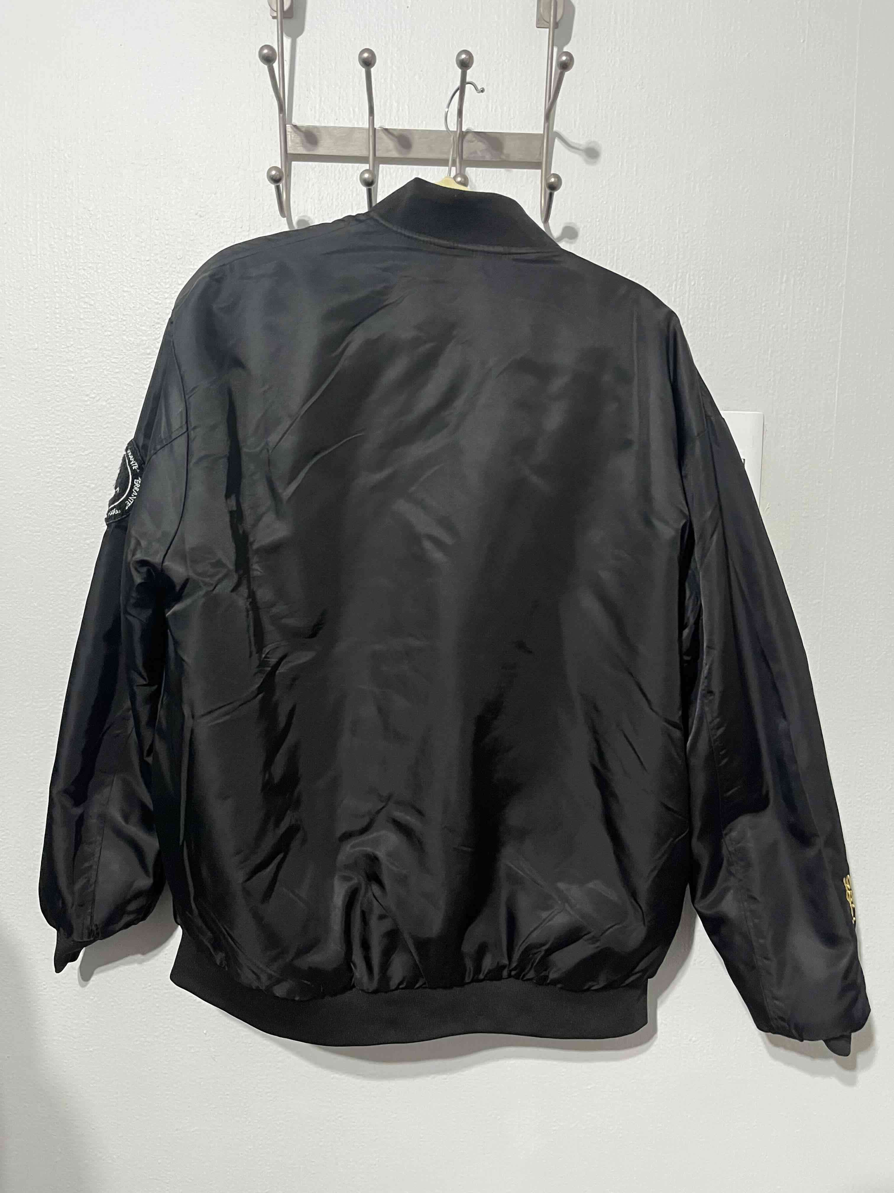 Chaqueta bomber negra - Errante - miniatura 3