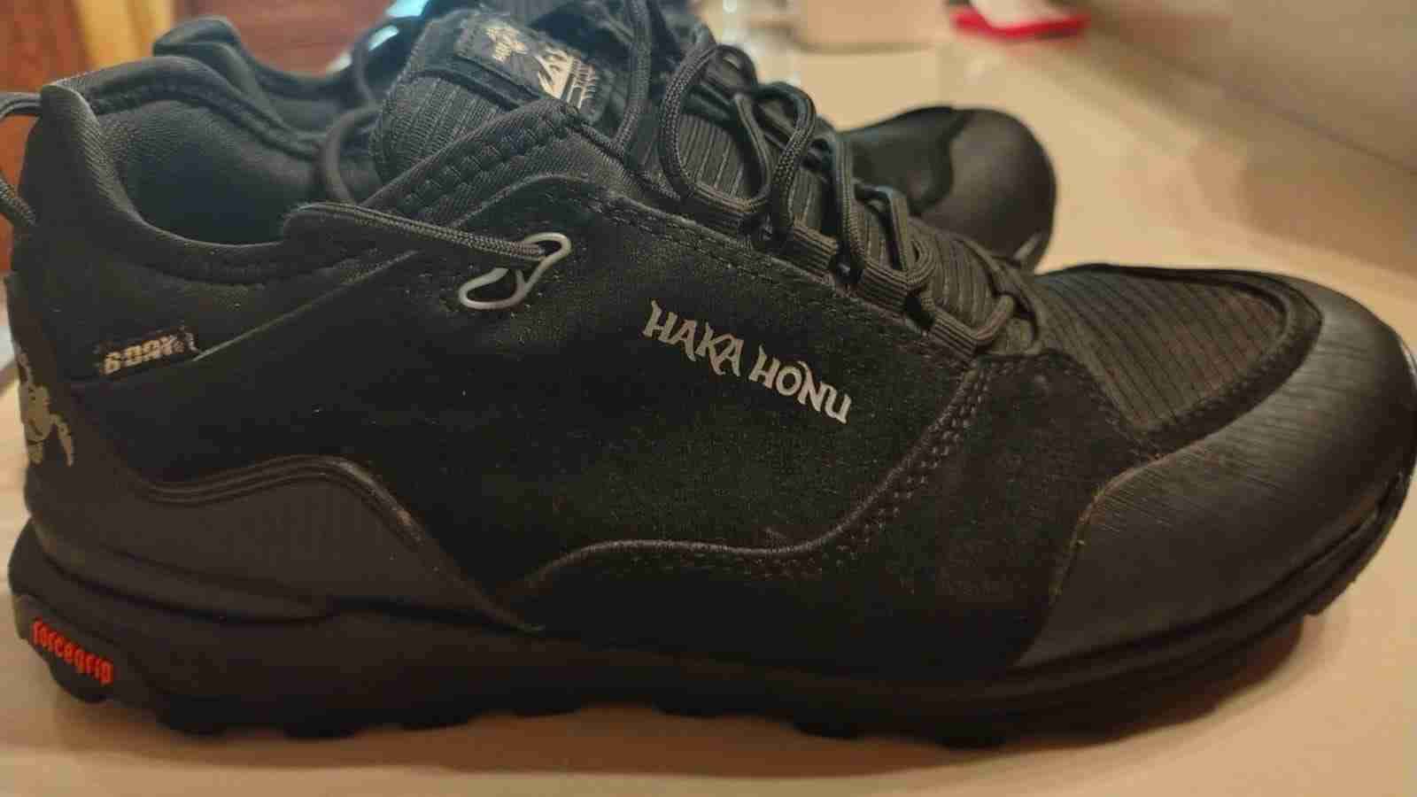 Zapatillas negras varón Haka Honu - miniatura 2