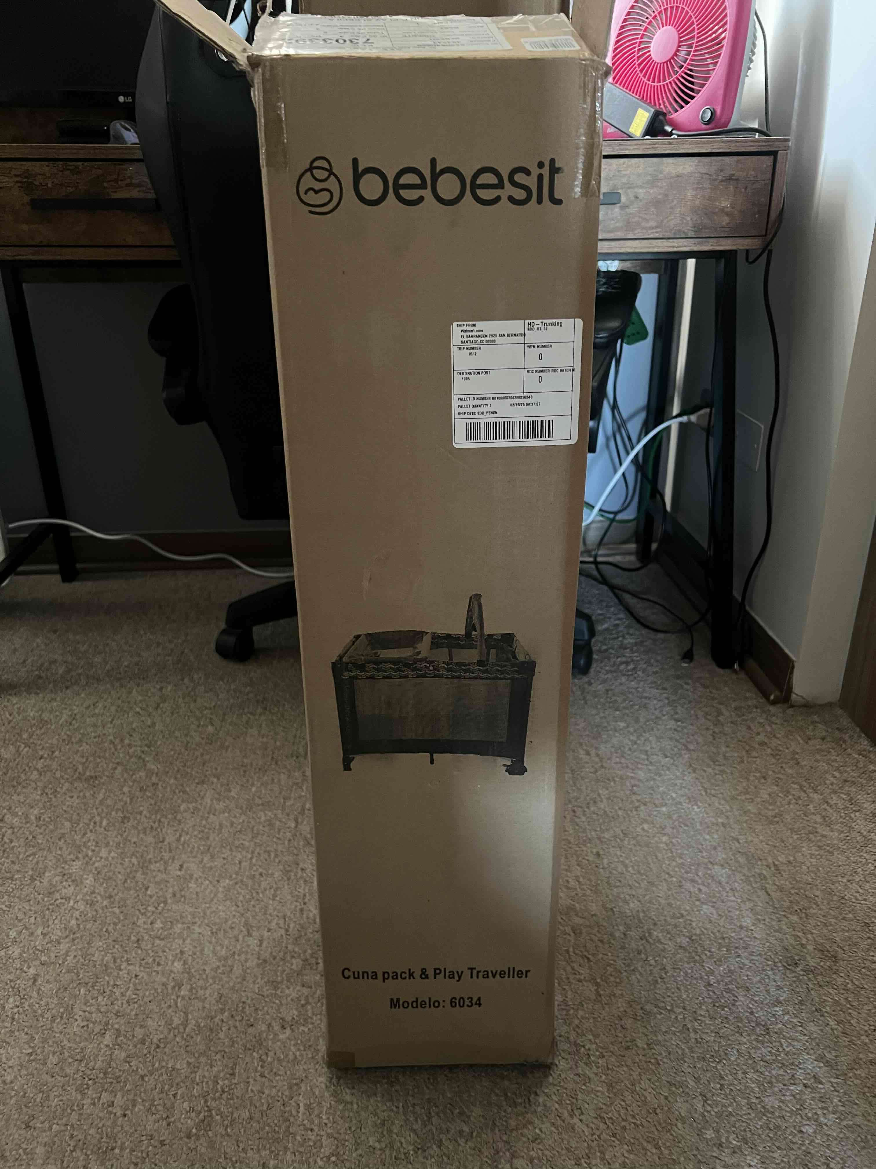 Cuna Bebesit Pack & Play Traveller