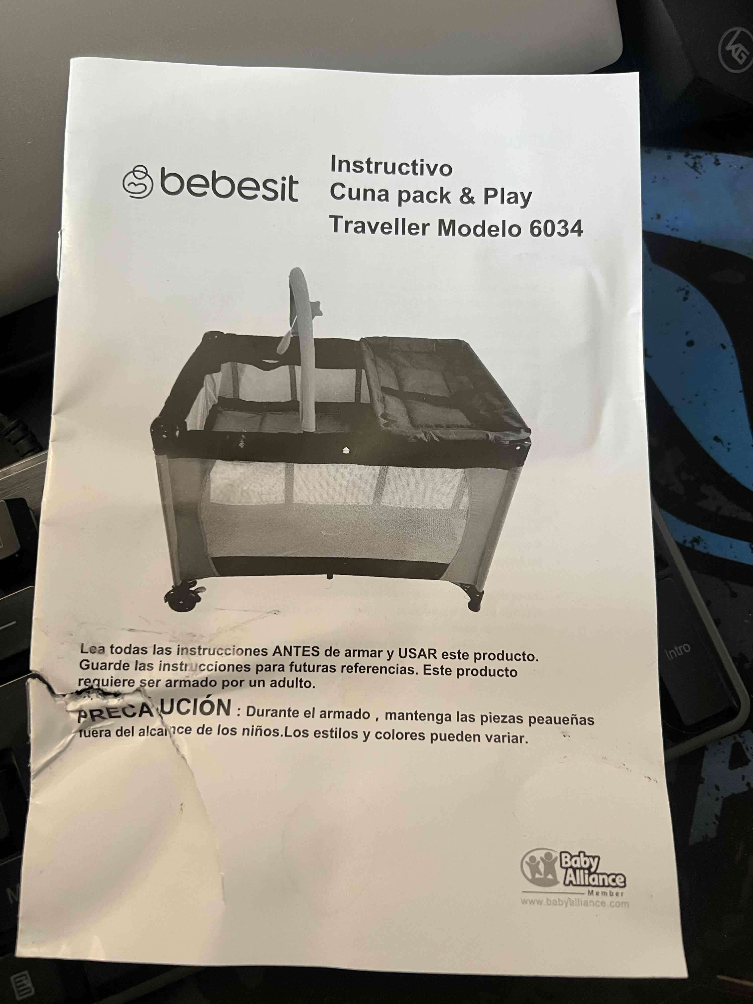 Cuna Bebesit Pack & Play Traveller - miniatura 2