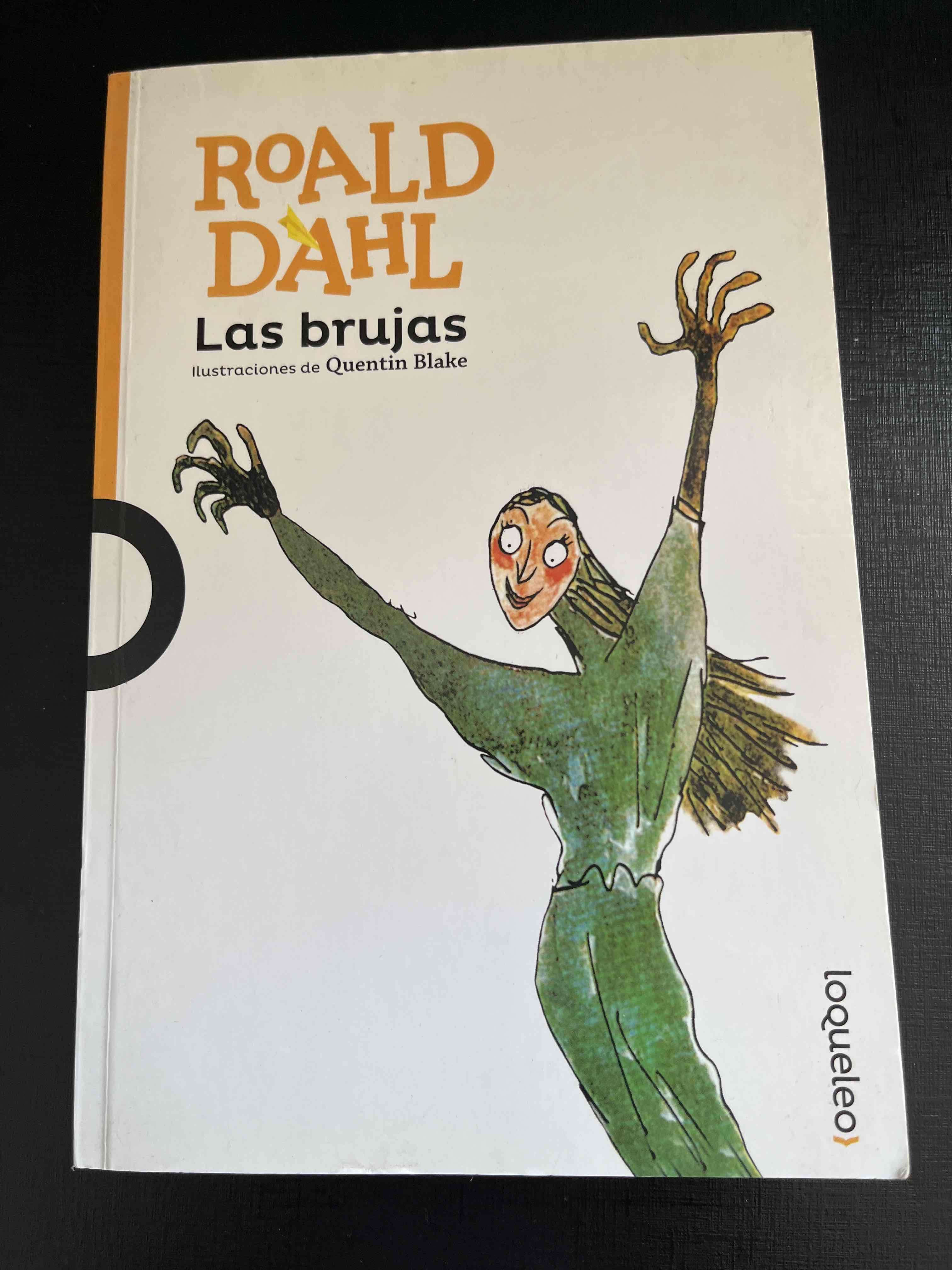 Libro las brujas de Ronald Dahl