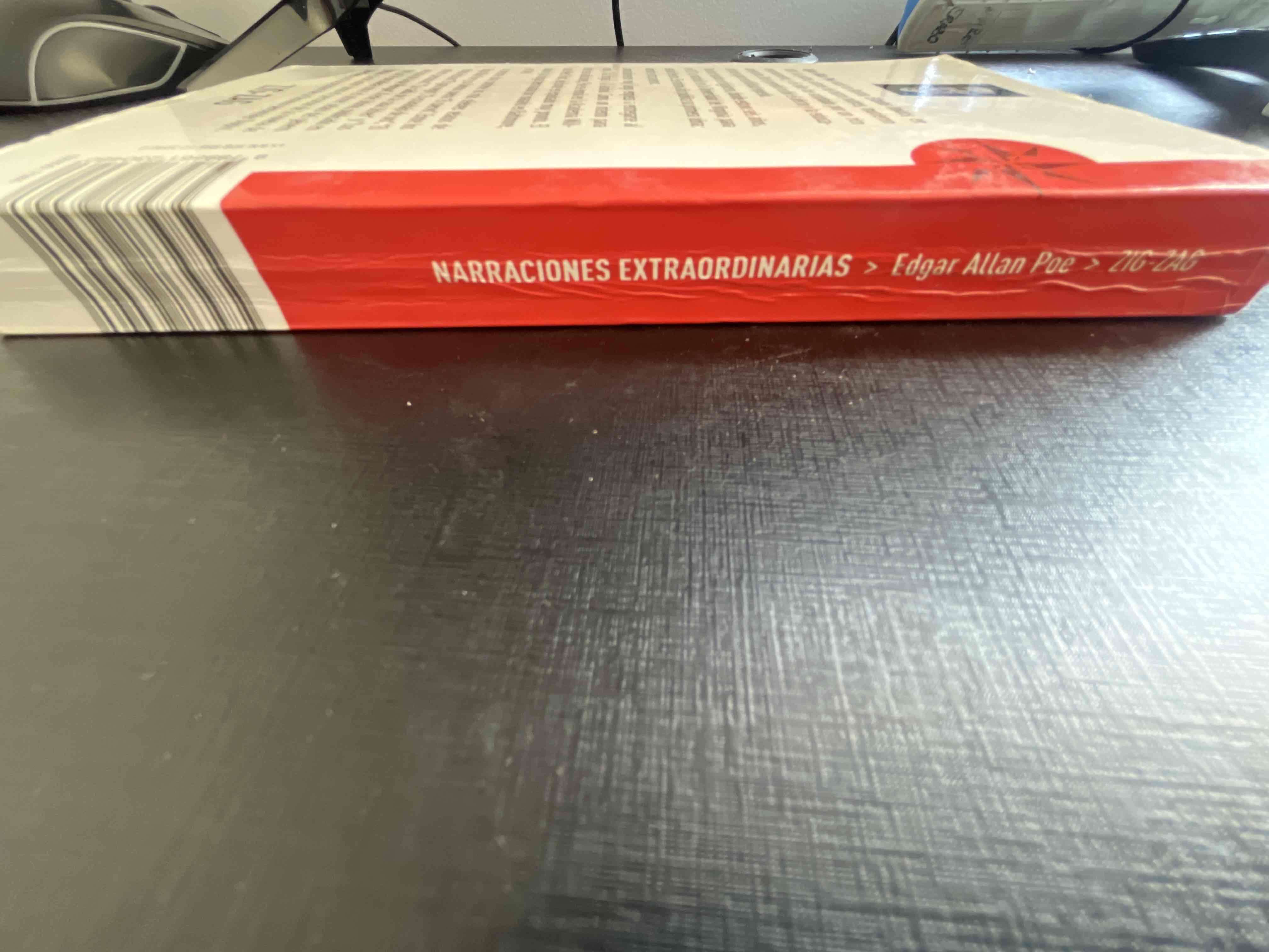 Libro Narraciones Extraordinarias Edgar Allan Poe - miniatura 4