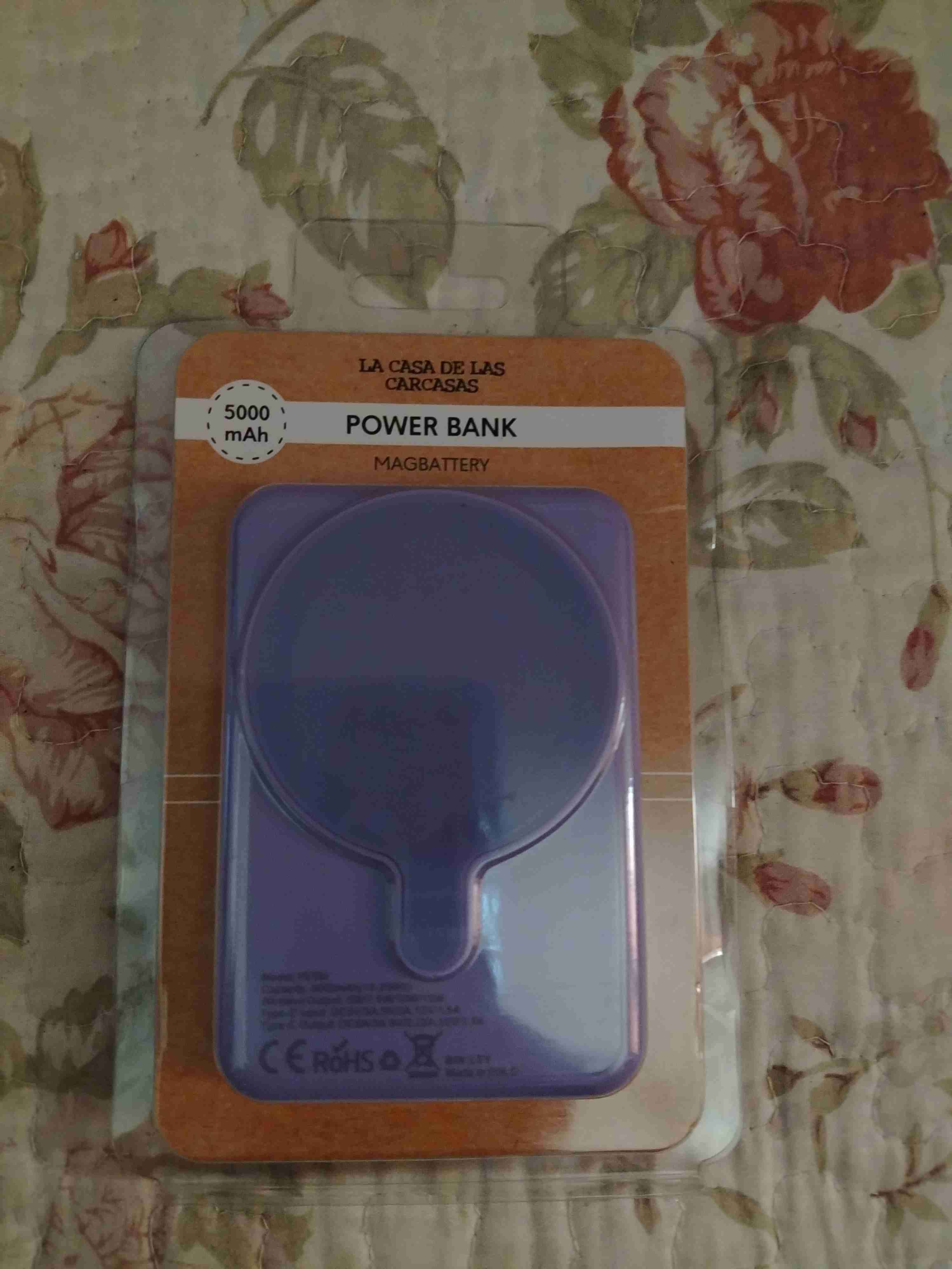 Power Bank 5000mAh morado