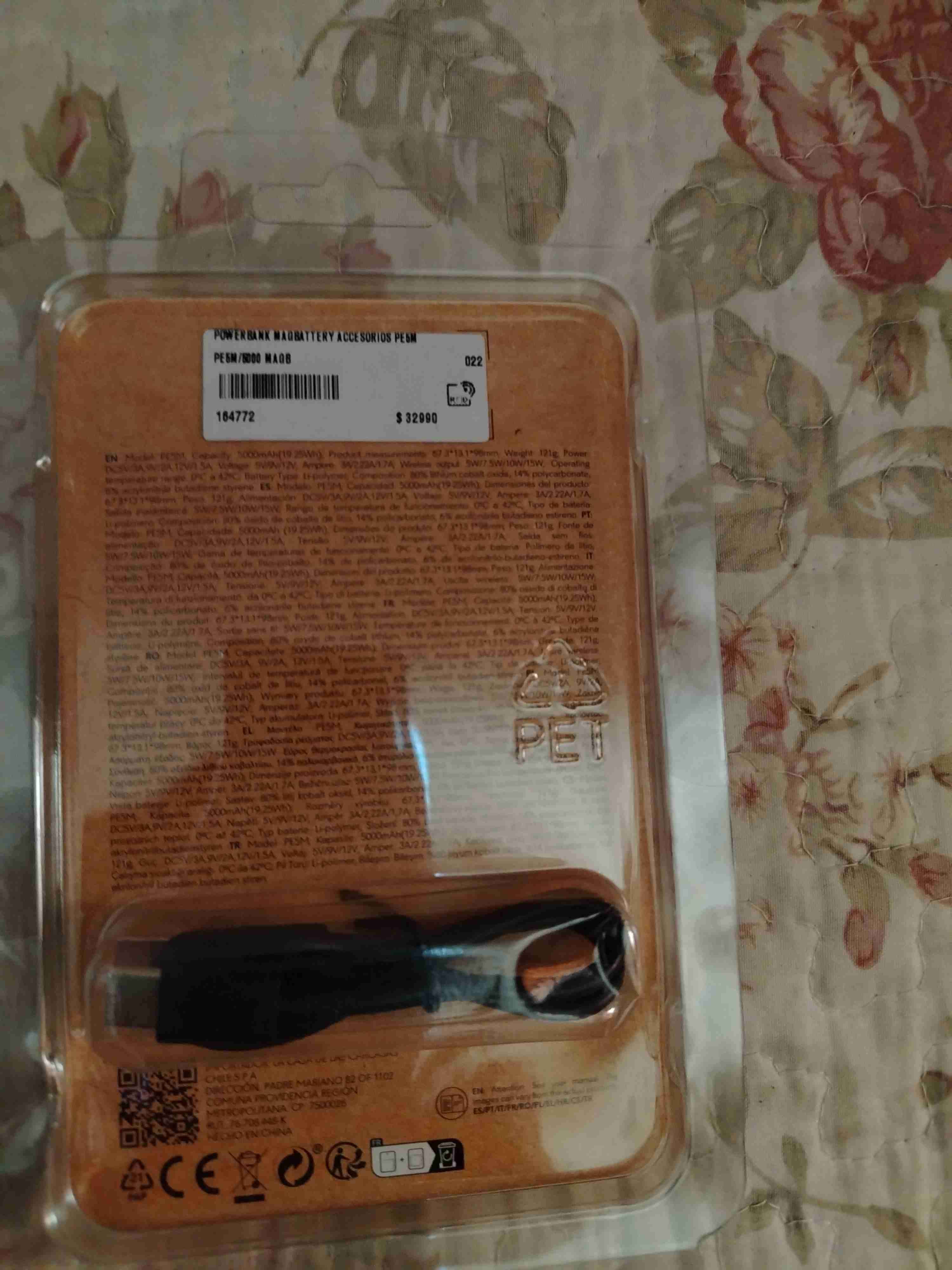 Power Bank 5000mAh morado - miniatura 2