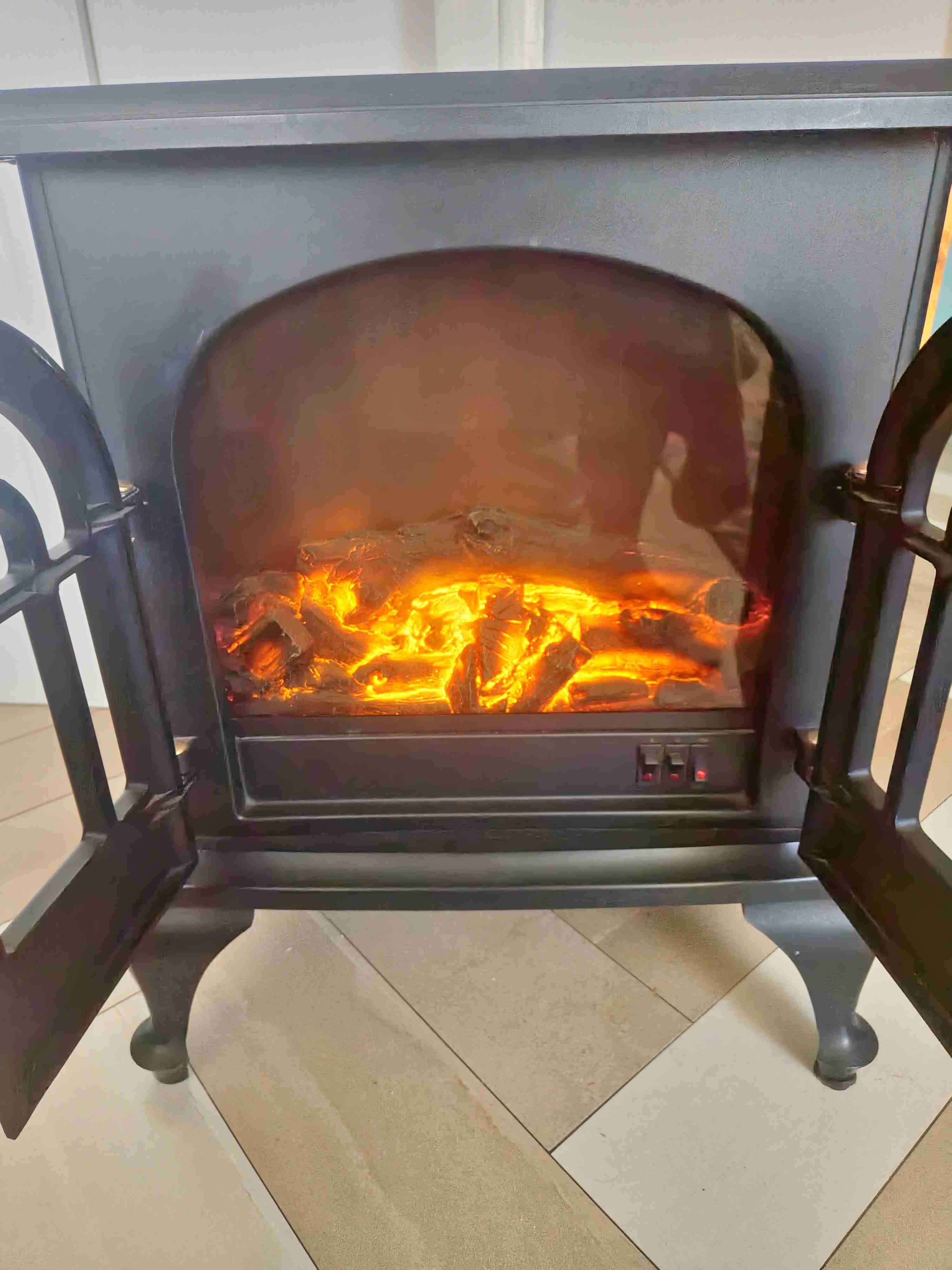 Estufa eléctrica decorativa - miniatura 4