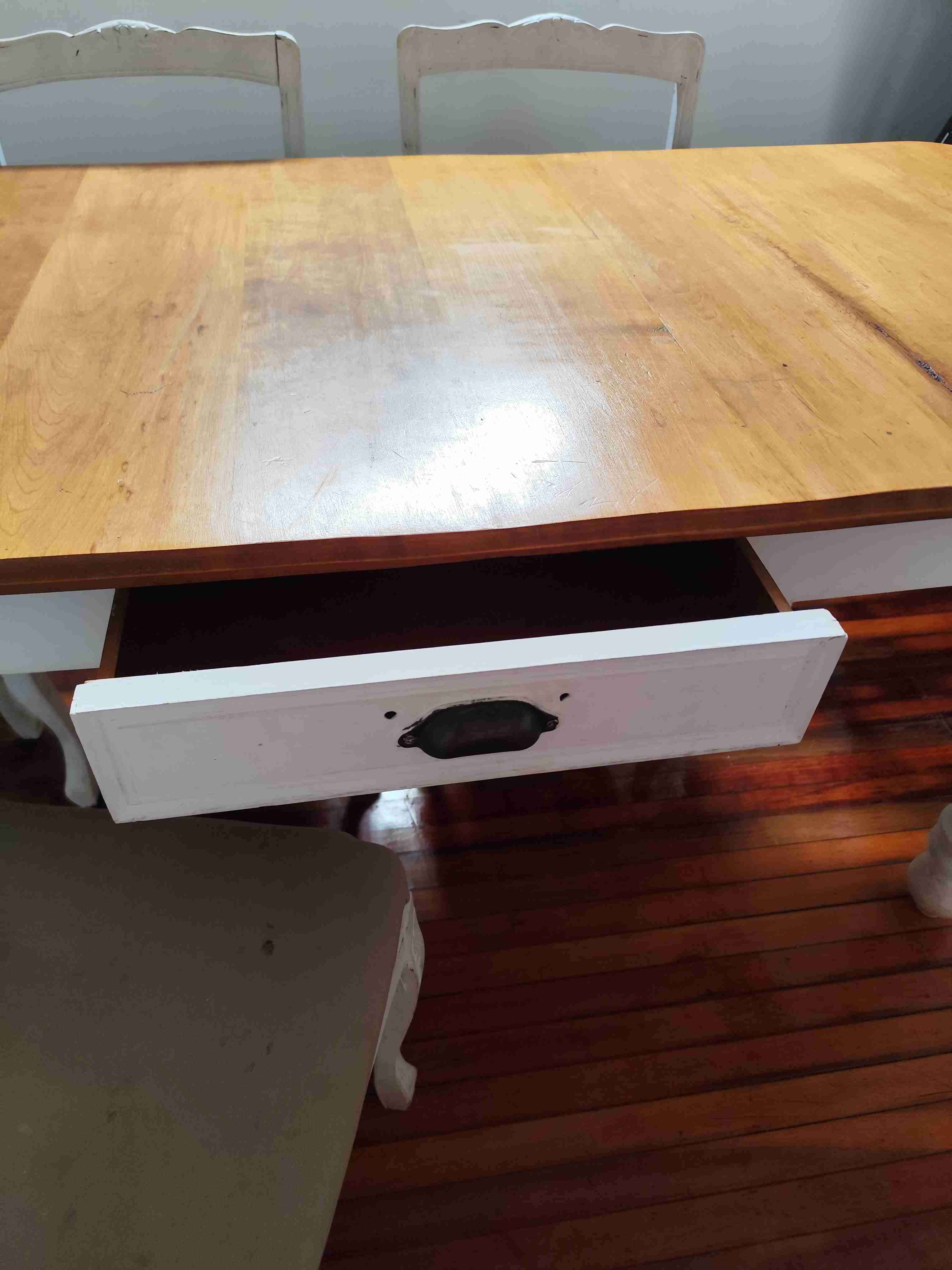 Juego de comedor vintage 6 sillas - miniatura 4