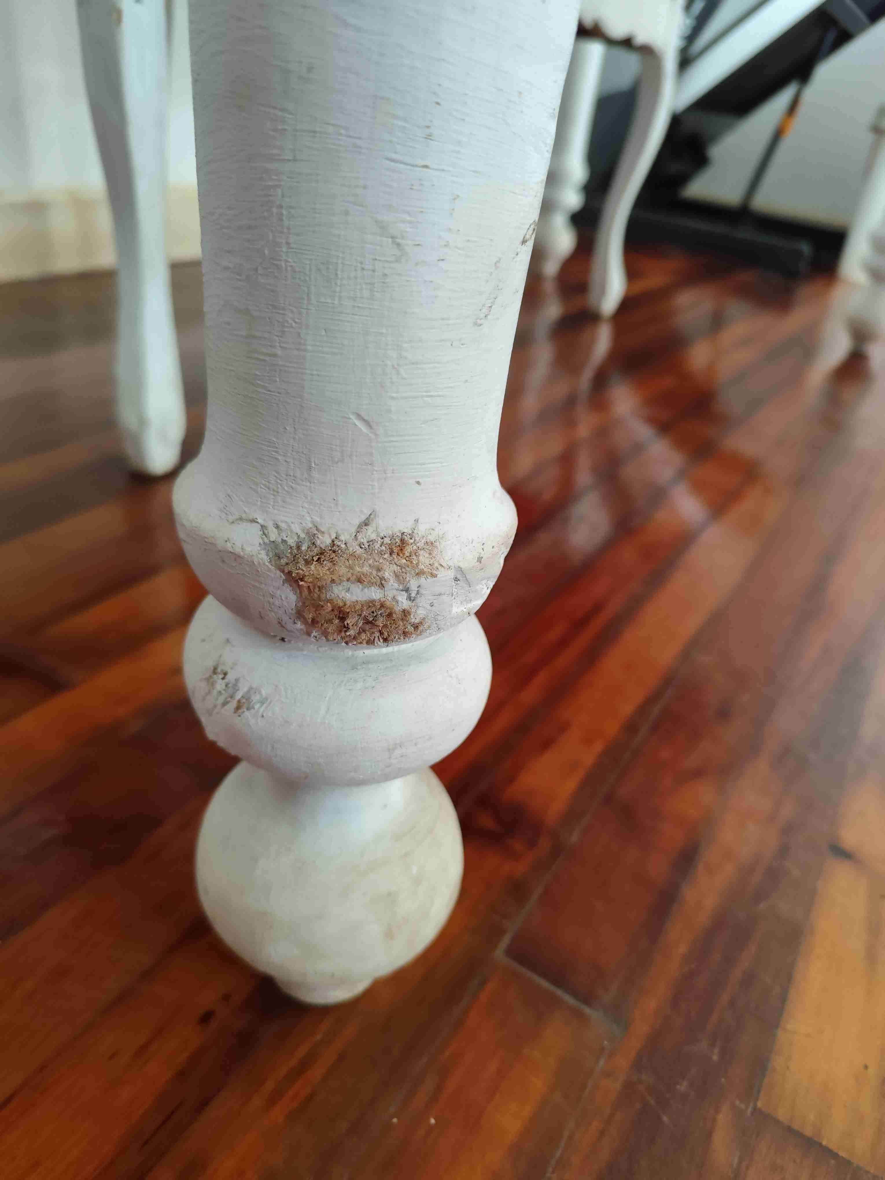 Juego de comedor vintage 6 sillas - miniatura 5