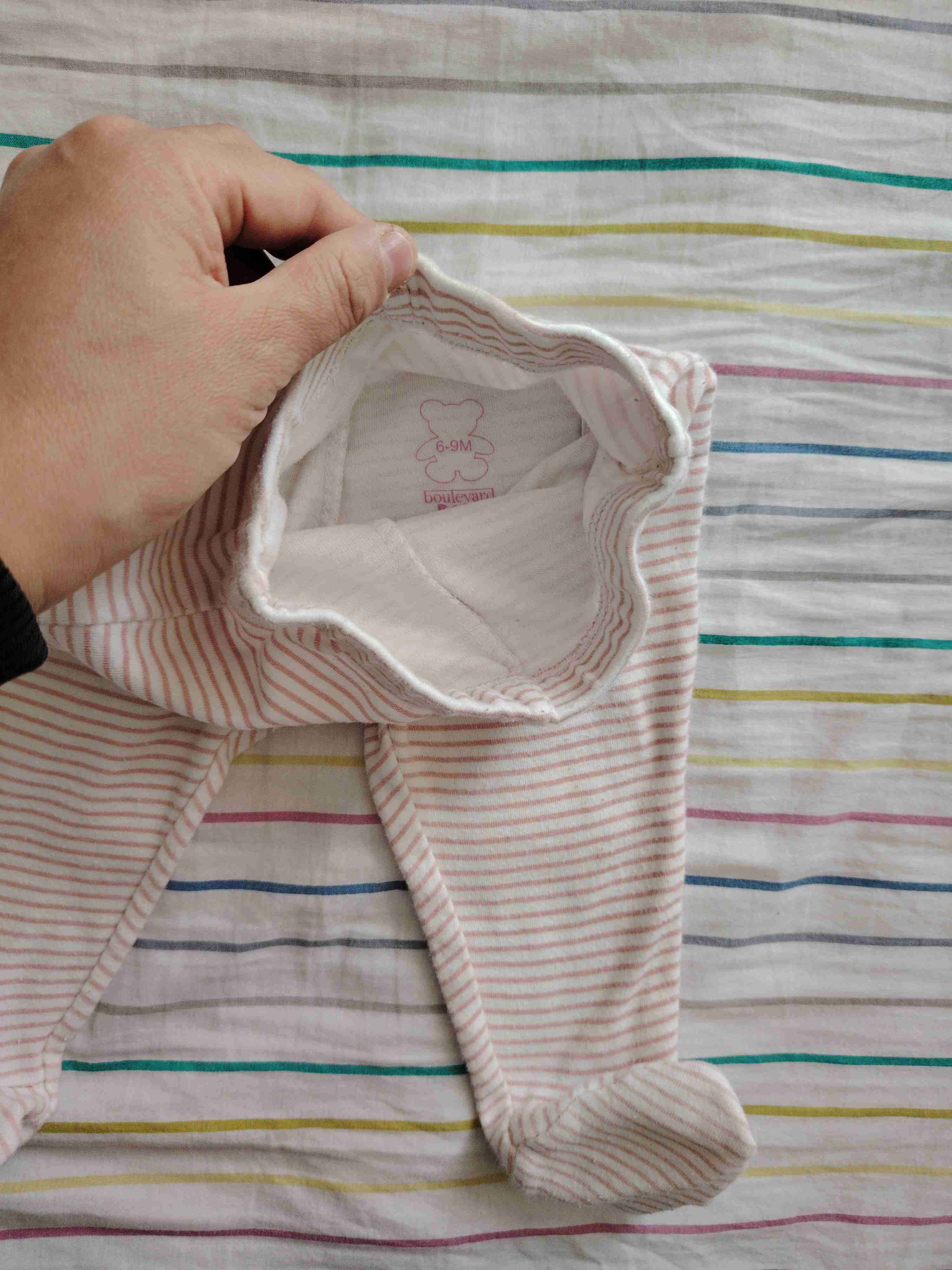 Pantys de bebé rayados - miniatura 2