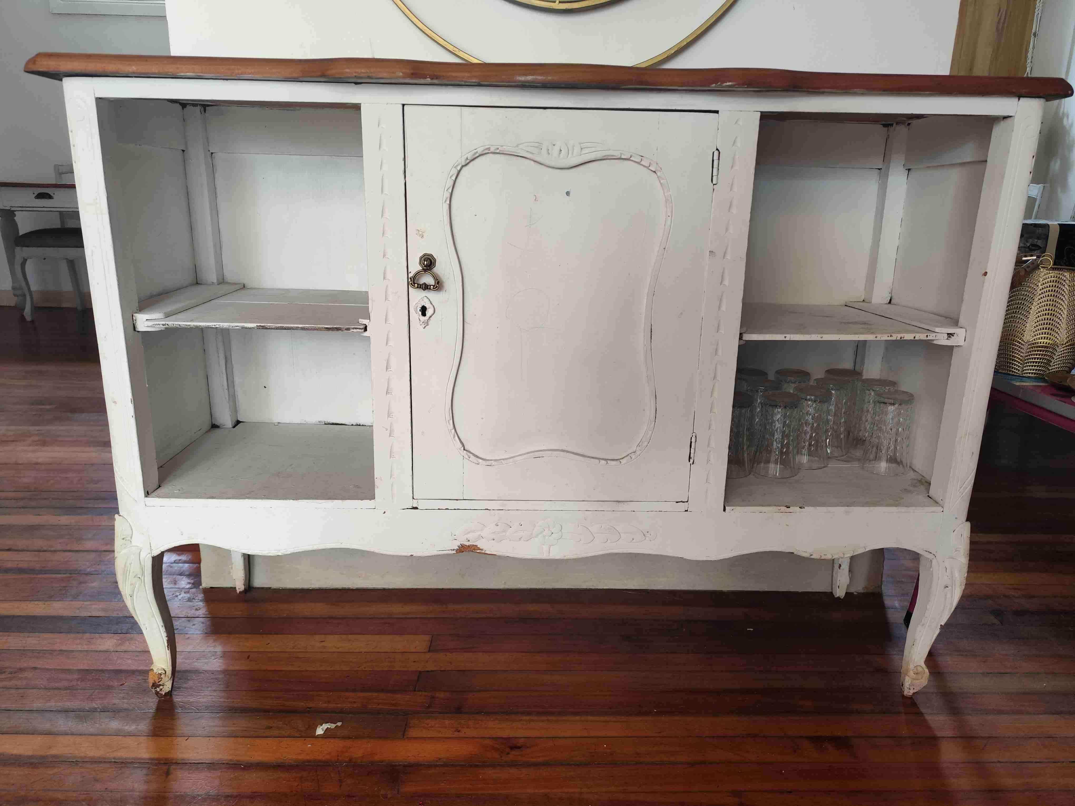 Arrimo vintage de madera - miniatura 4