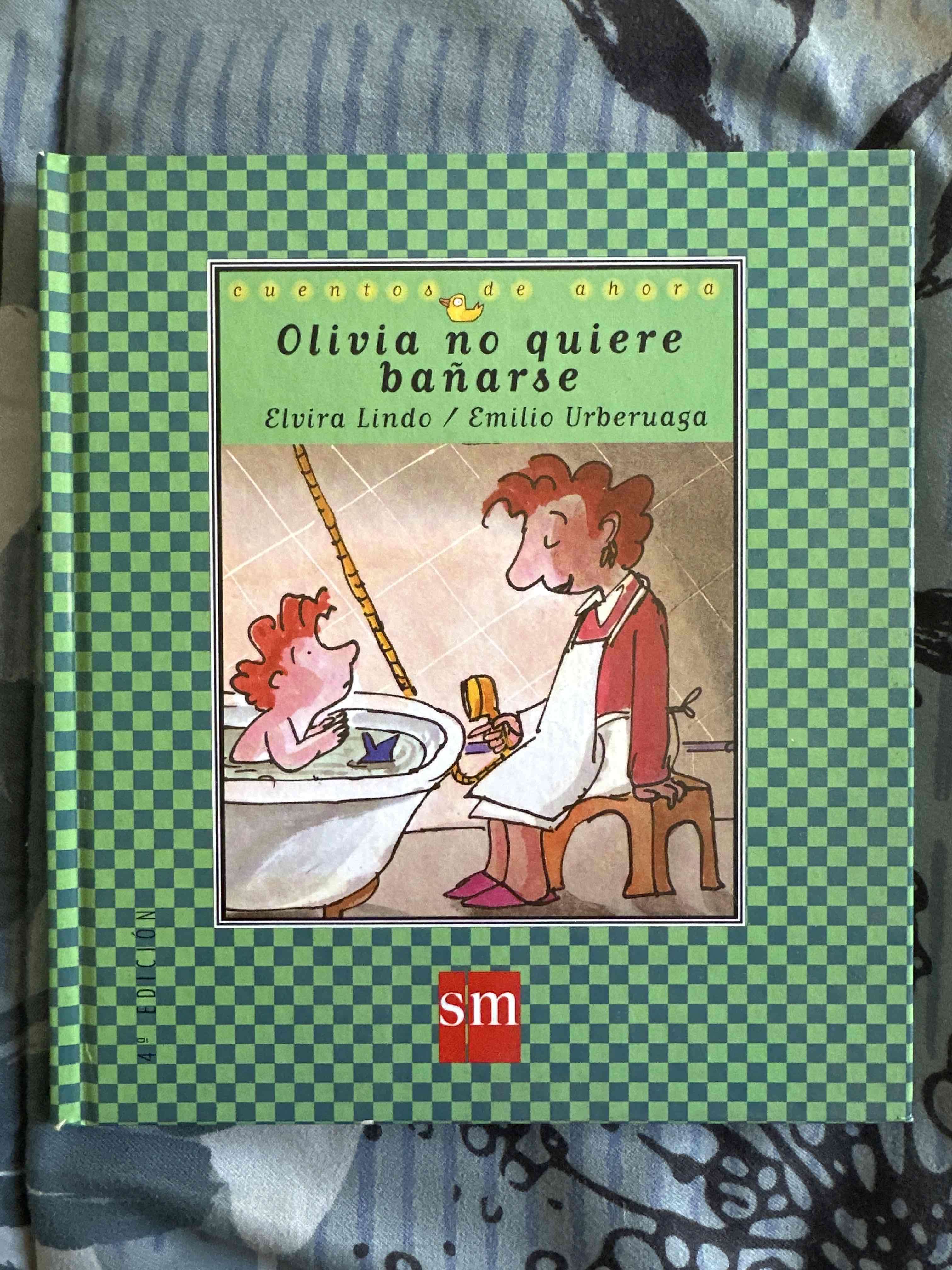 Olivia no quiere bañarse