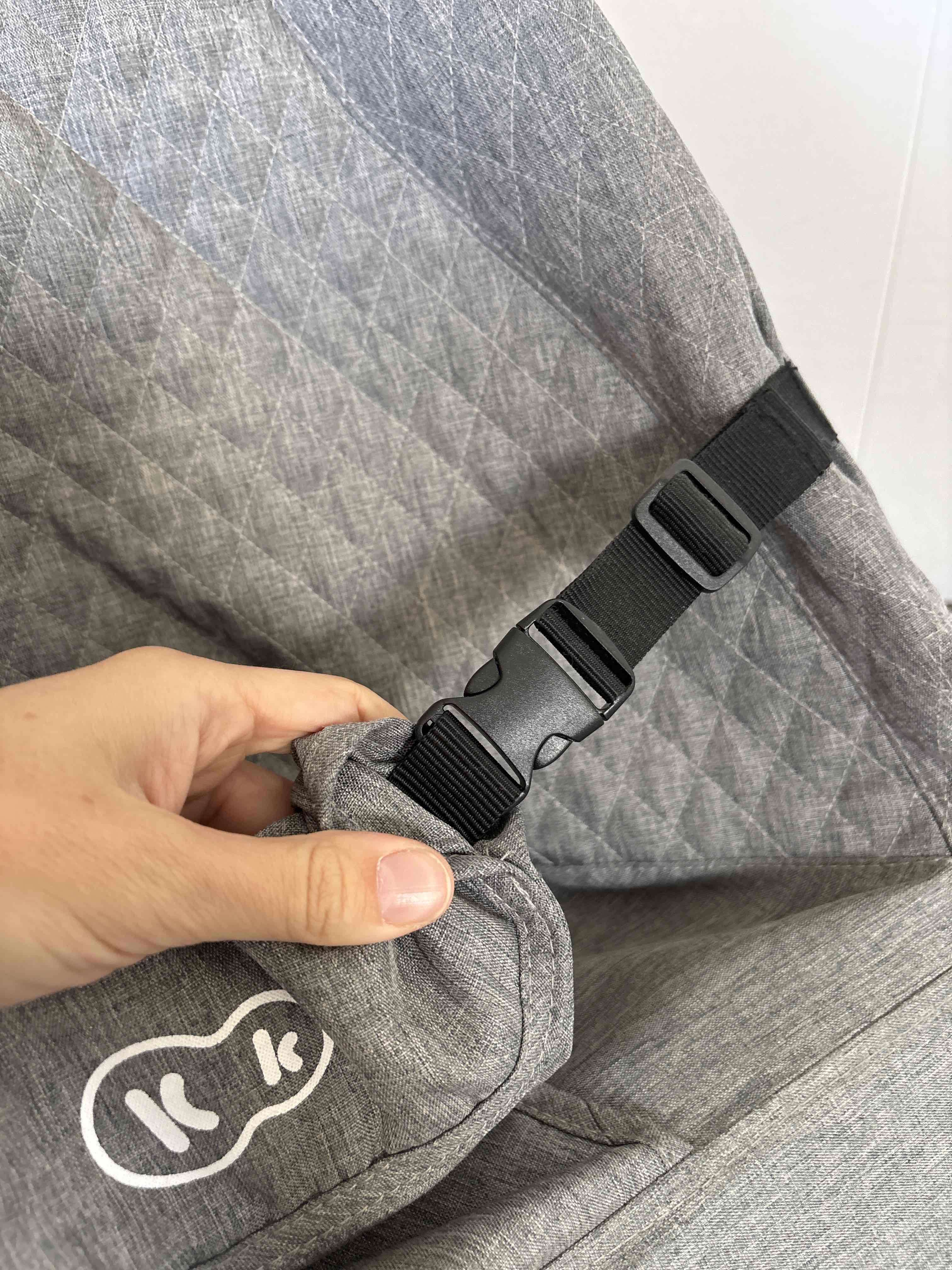 Silla mecedora gris Kinderkraft - miniatura 3