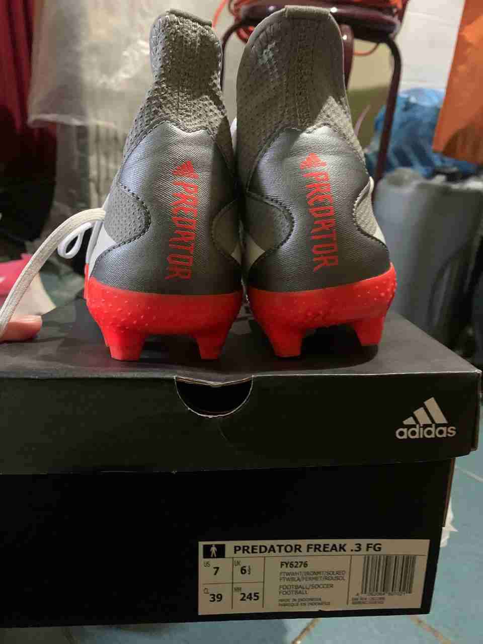 Zapatos de Fútbol blancas Adidas - miniatura 3